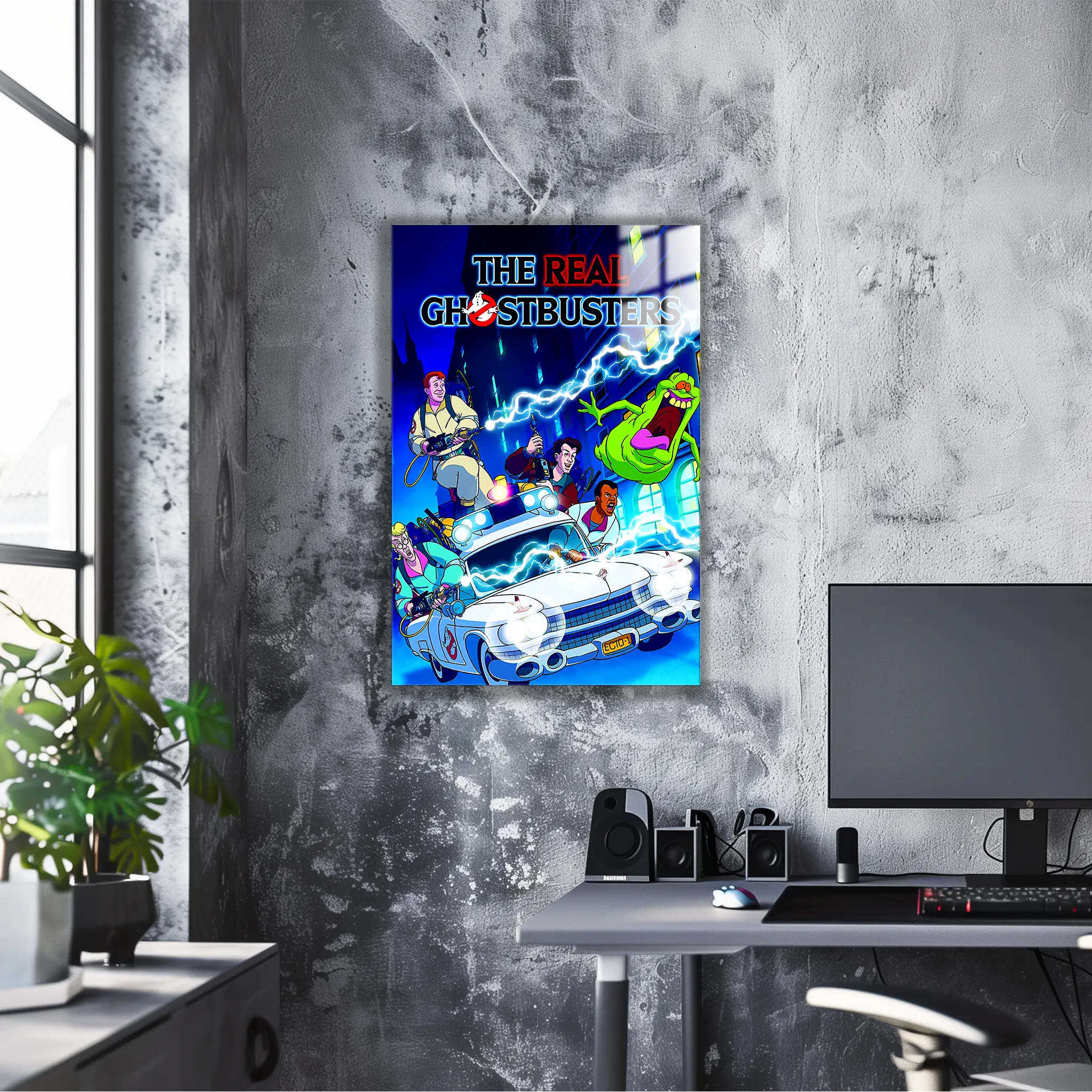 Tableau The Real Ghostbusters En Voiture