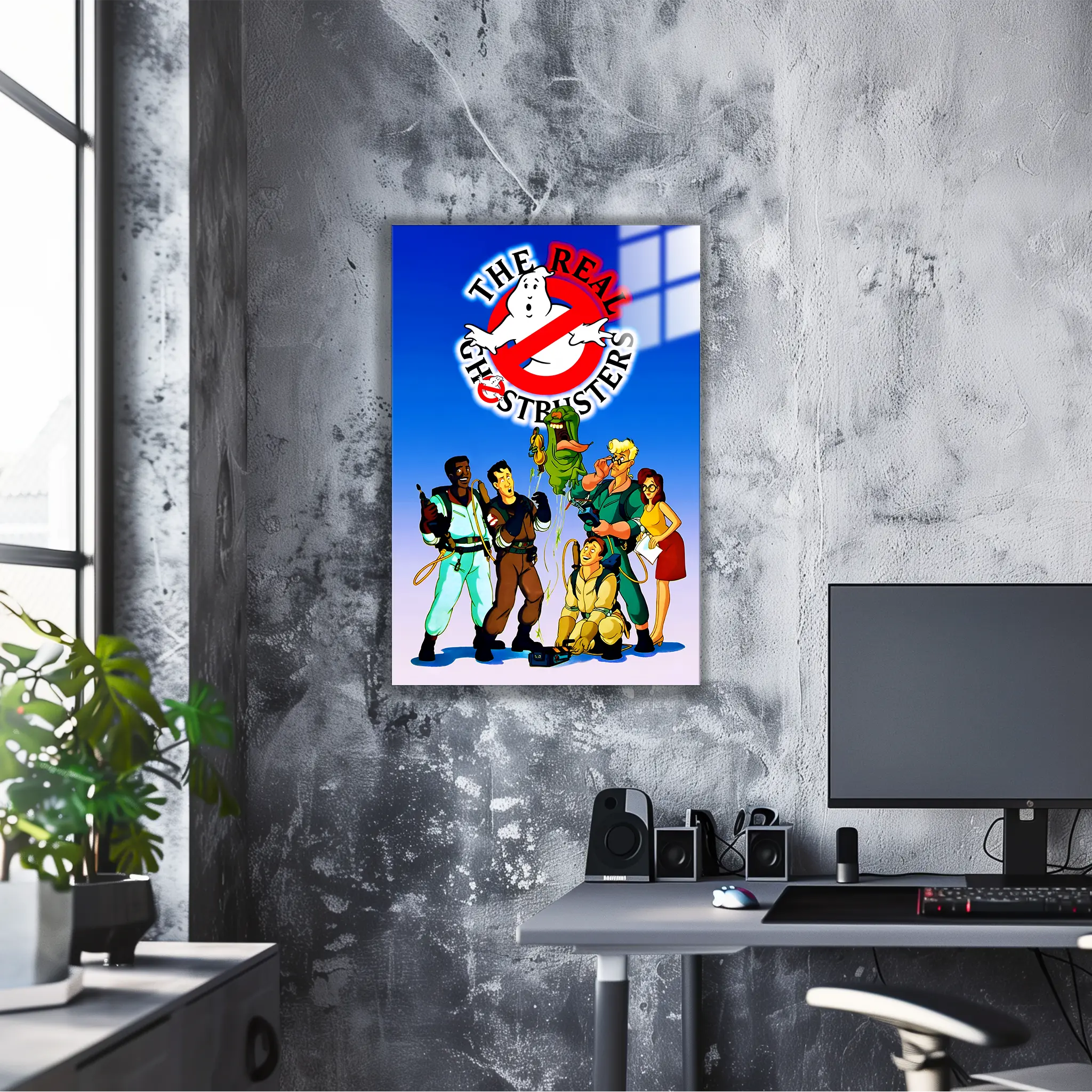 Tableau The Real Ghostbusters Logo