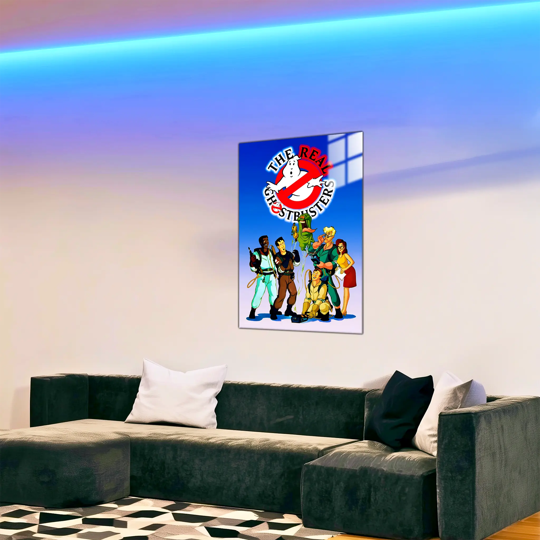 tableau-the-real-ghostbusters-logo-dans-le-salon | DreamWay