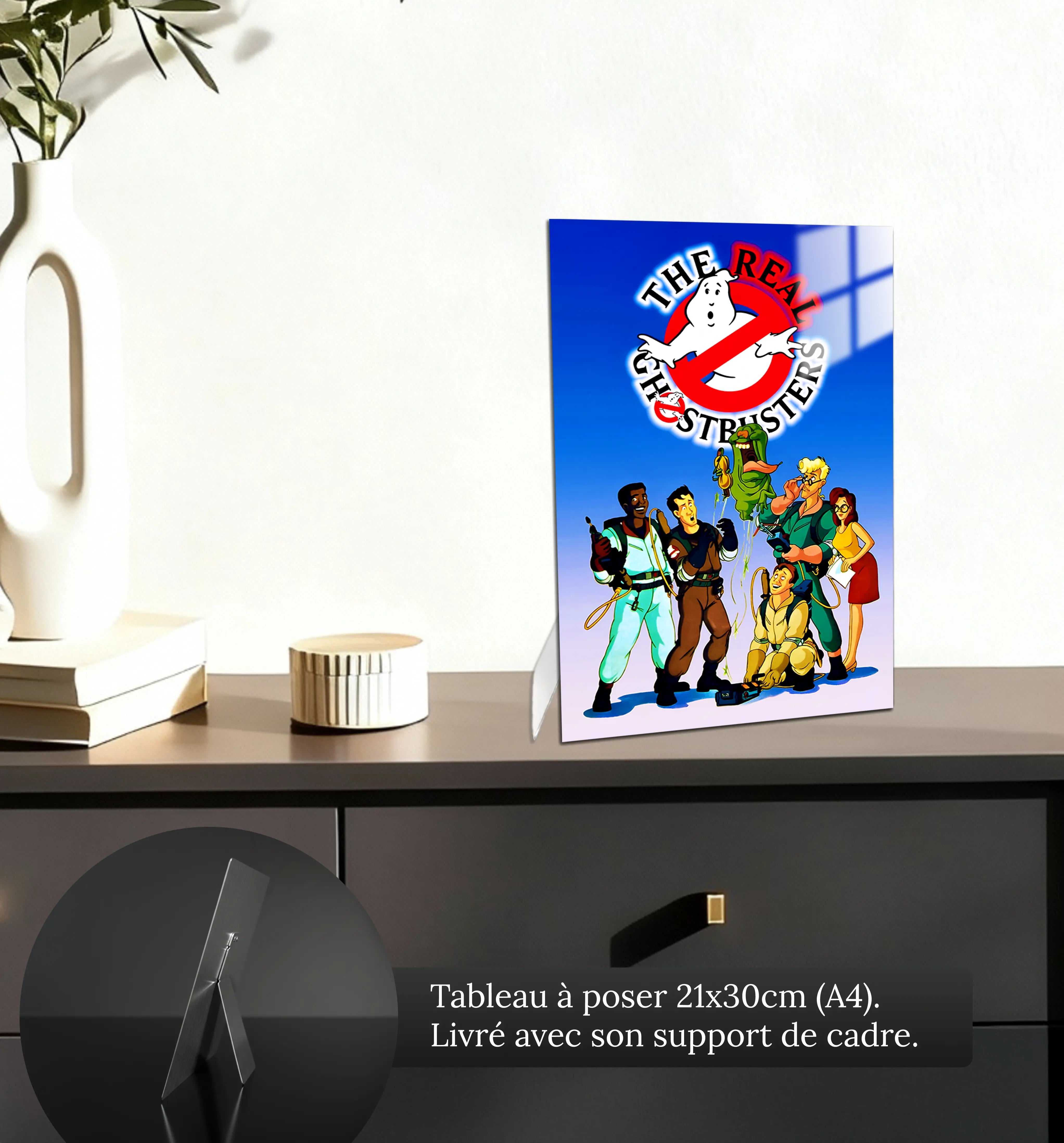 tableau-the-real-ghostbusters-logo-petit-format-a-poser-sur-meuble | DreamWay