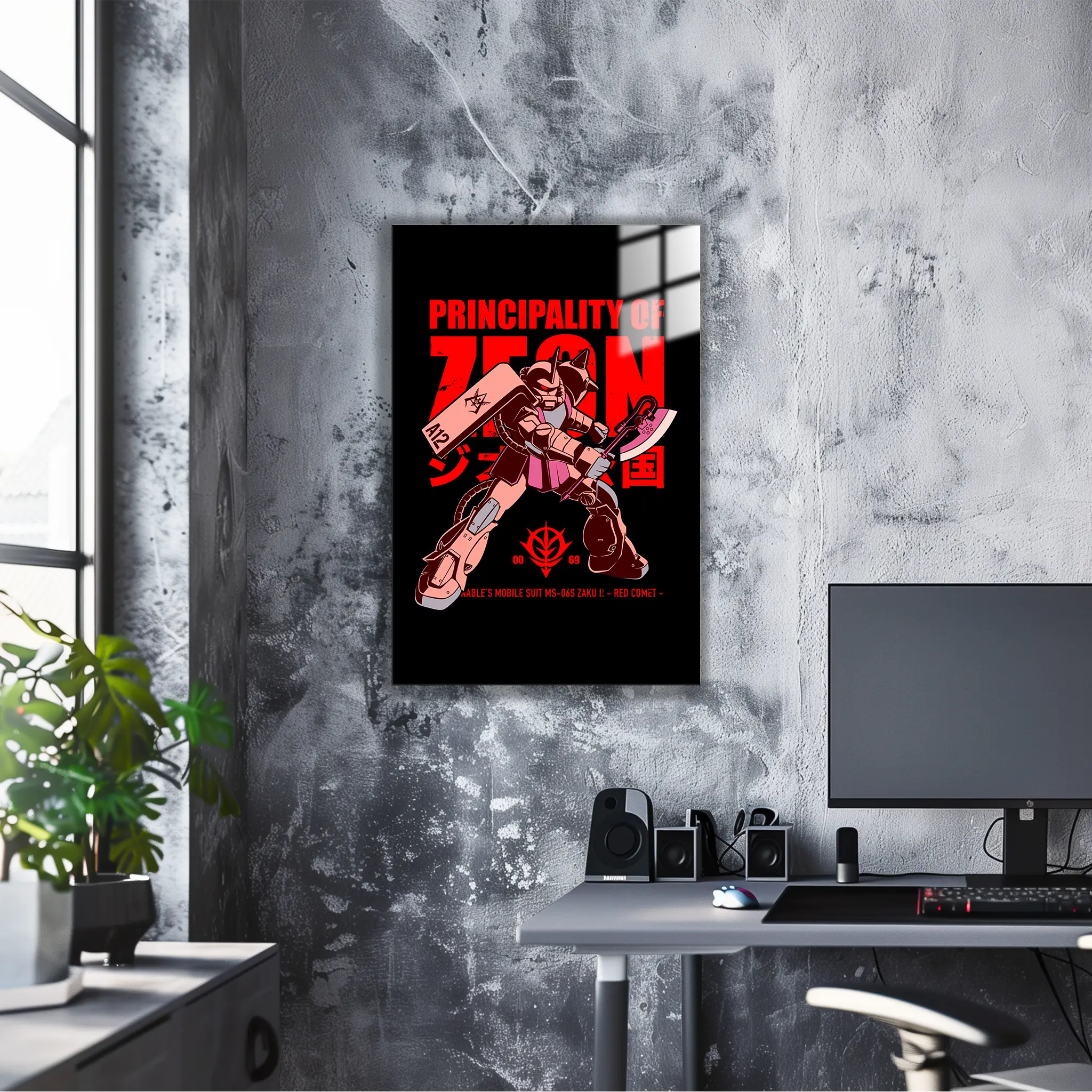 Tableau The Red Comet