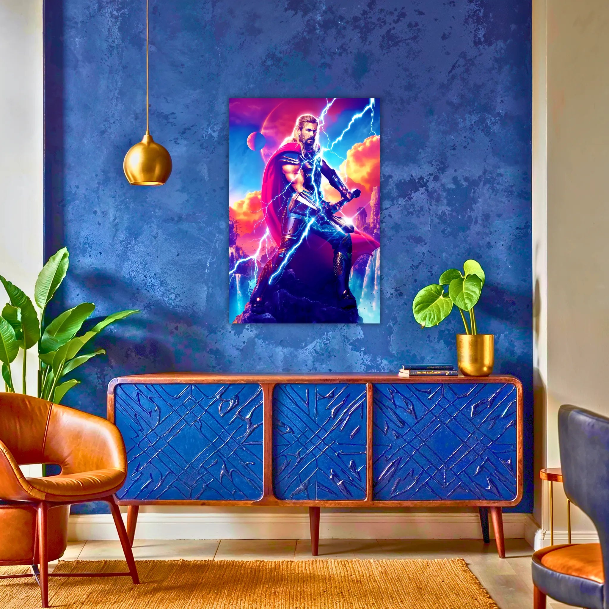 Tableau Thor Coloré