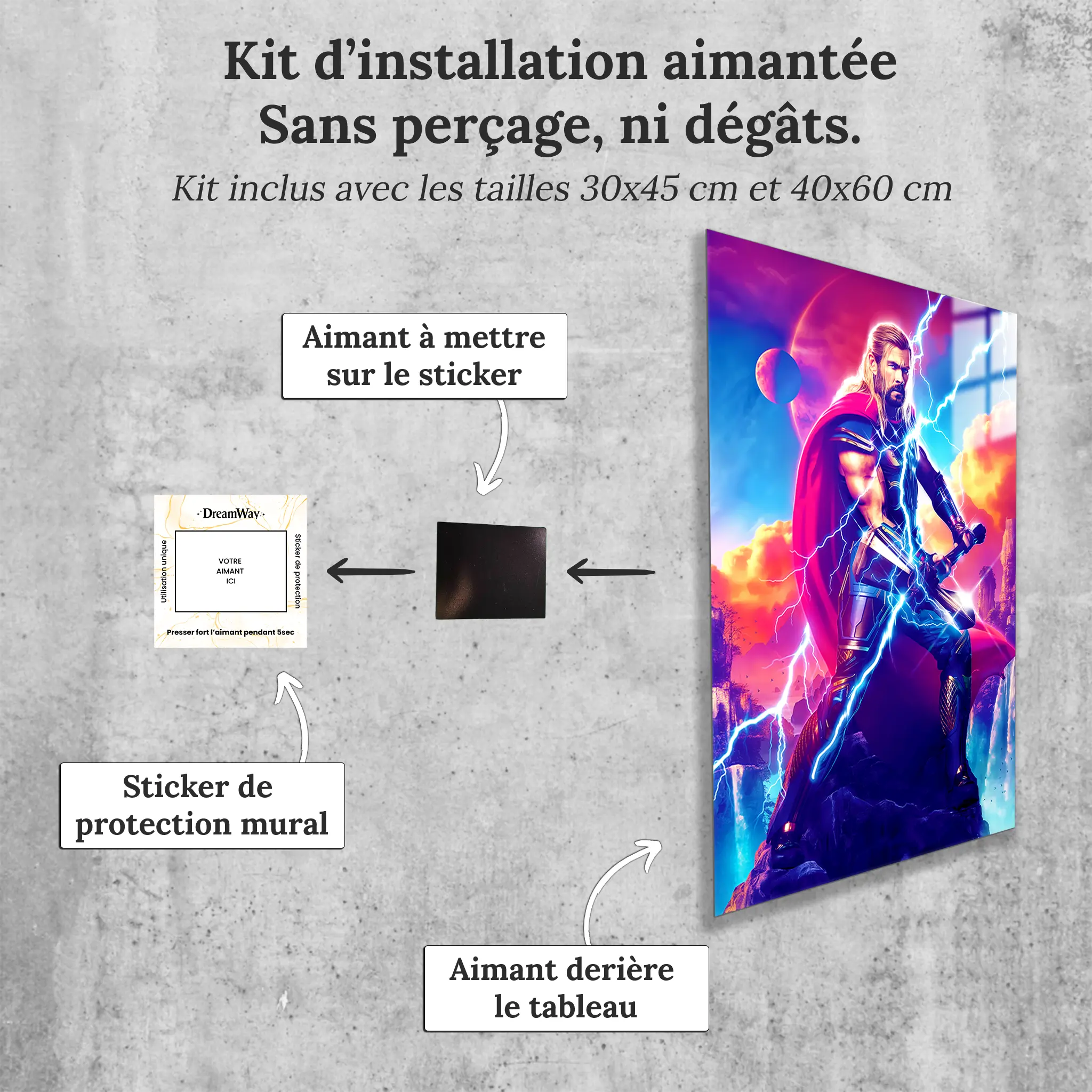 tableau-thor-avec-installation-aimantee | DreamWay