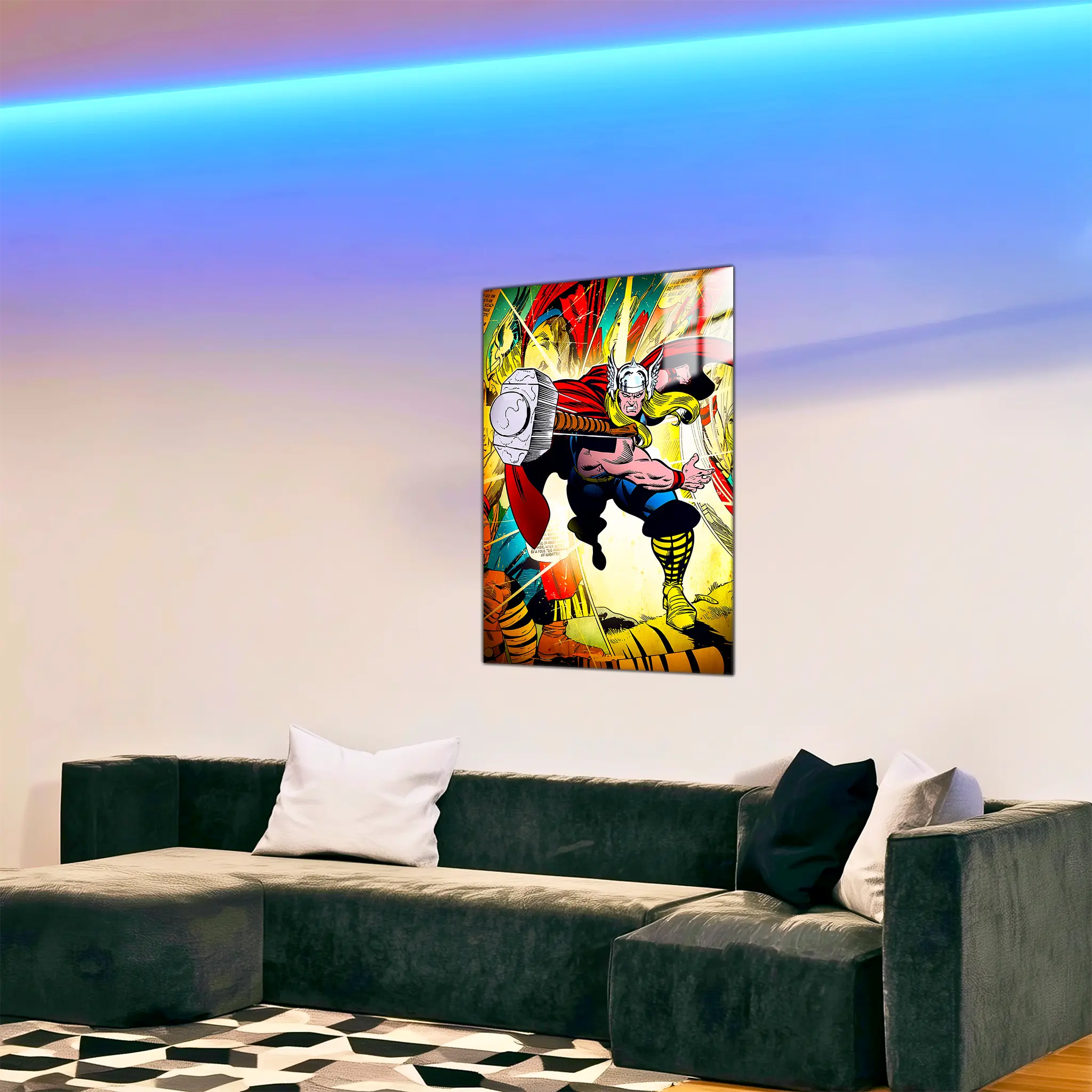 tableau-thor-bd-comics-dans-le-salon | DreamWay