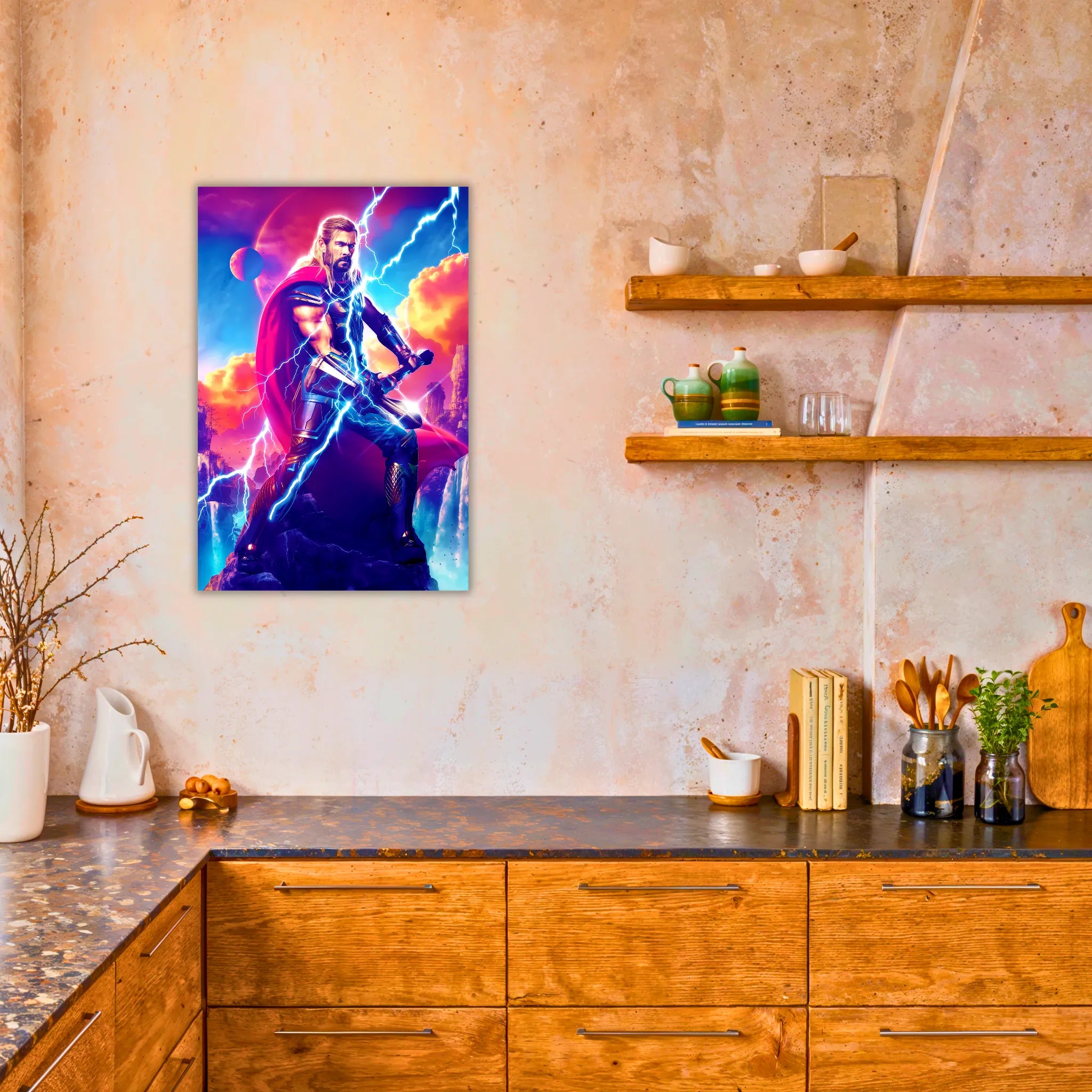 Tableau Thor Coloré