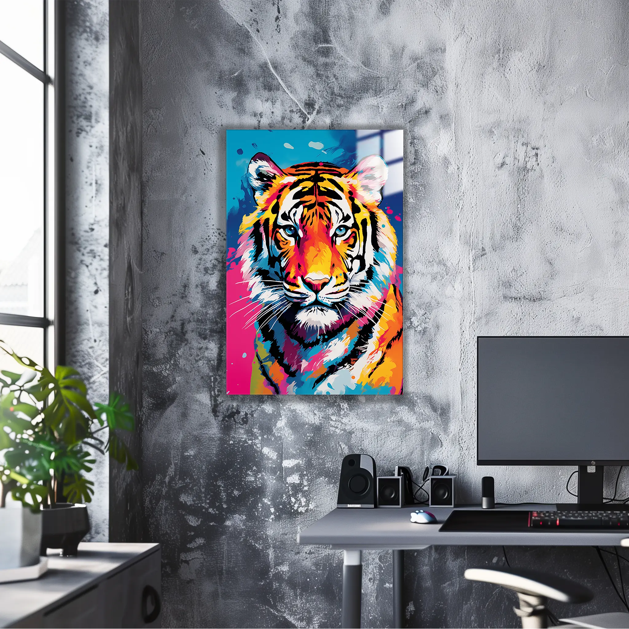 tableau-tigre-pop-art | DreamWay