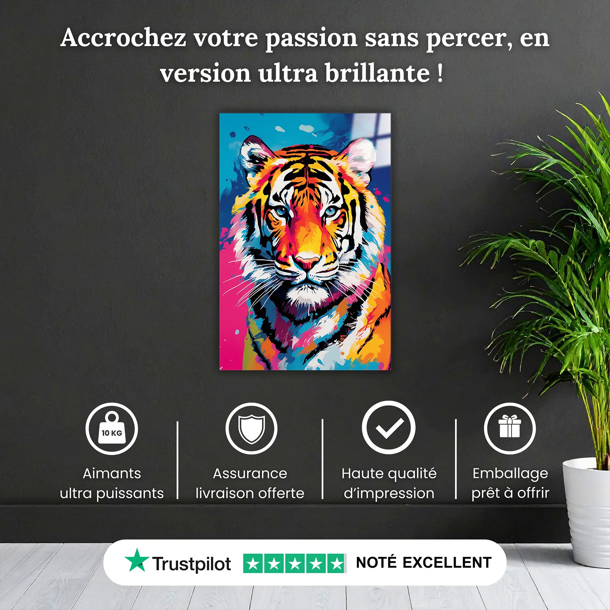 tableau-tigre-pop-art-pourquoi-acheter | DreamWay