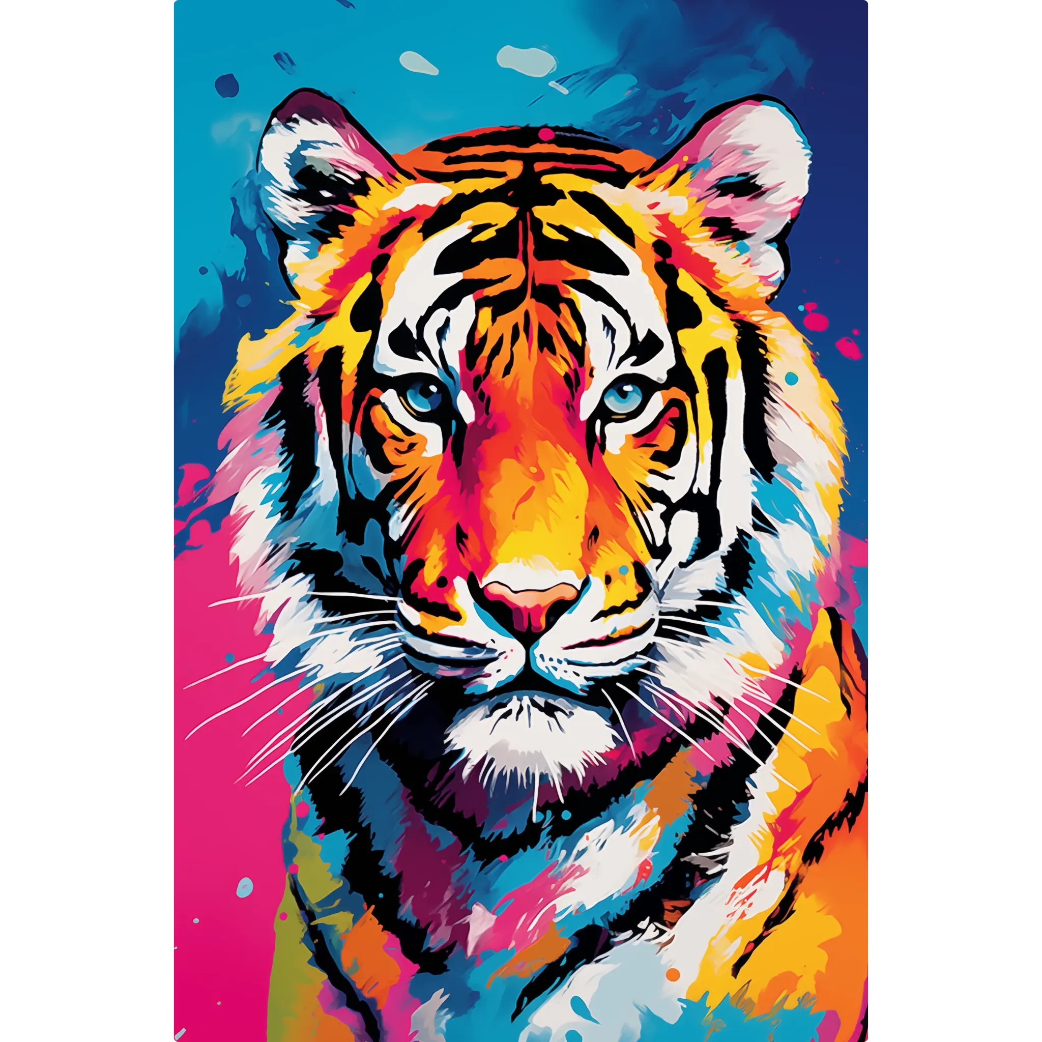 tableau-tigre-pop-art | DreamWay