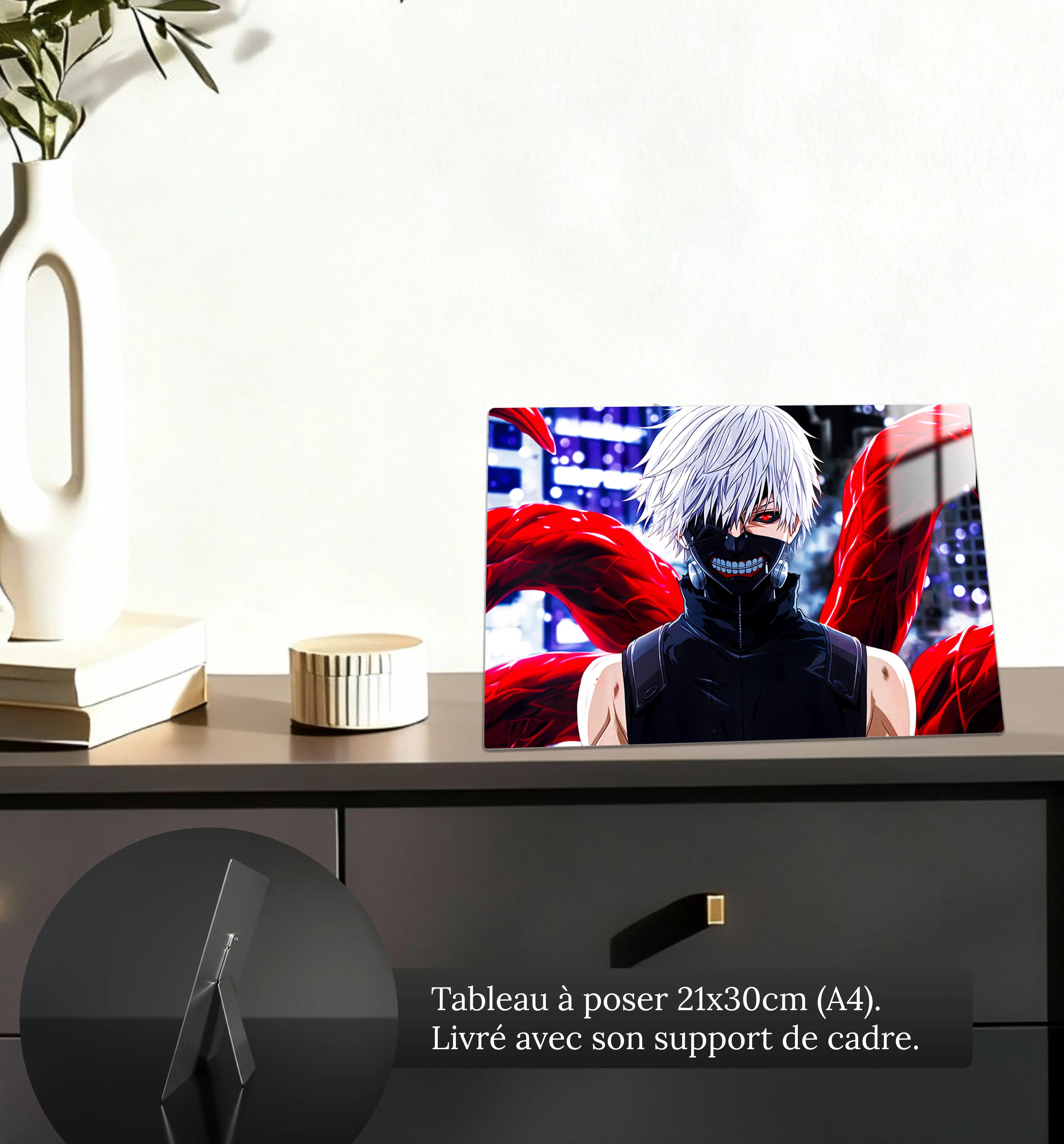 tableau-tokyo-ghoul-kaneki-petit-format-a-poser-sur-meuble | DreamWay