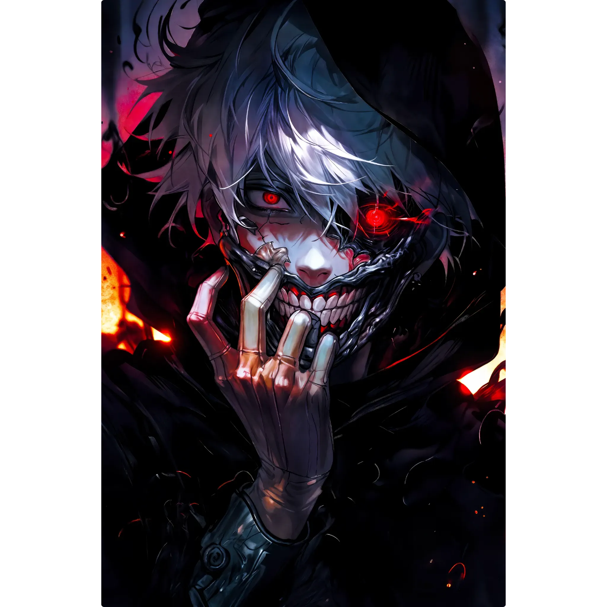 Tableau Tokyo Ghoul Kaneki Transformation