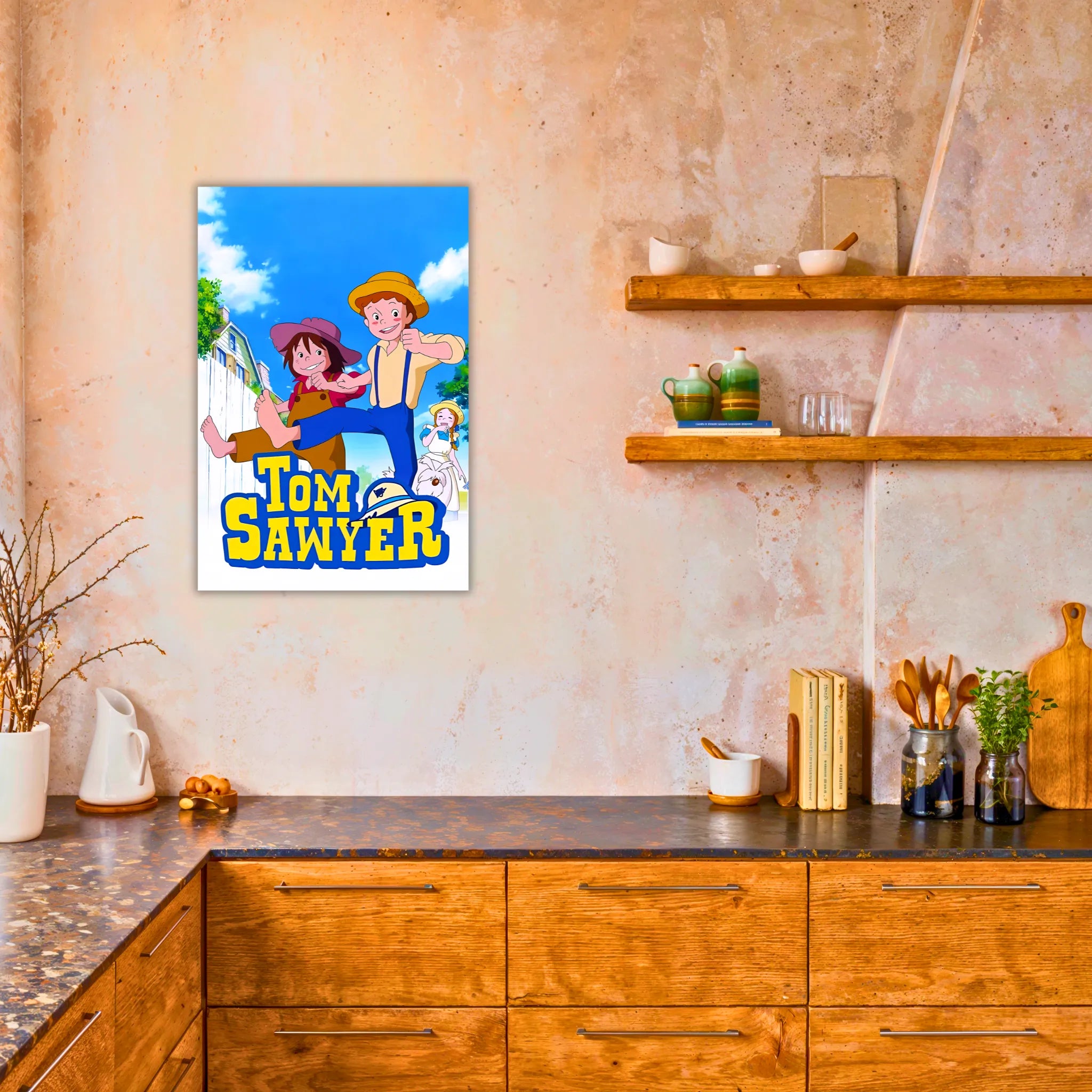 Tableau Tom Sawyer Affiche
