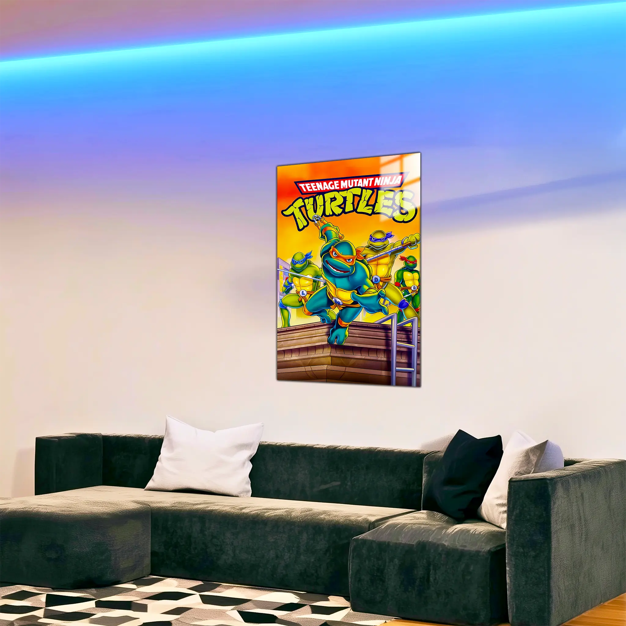 tableau-tortues-ninja-les-heros-affiche-dans-le-salon | DreamWay