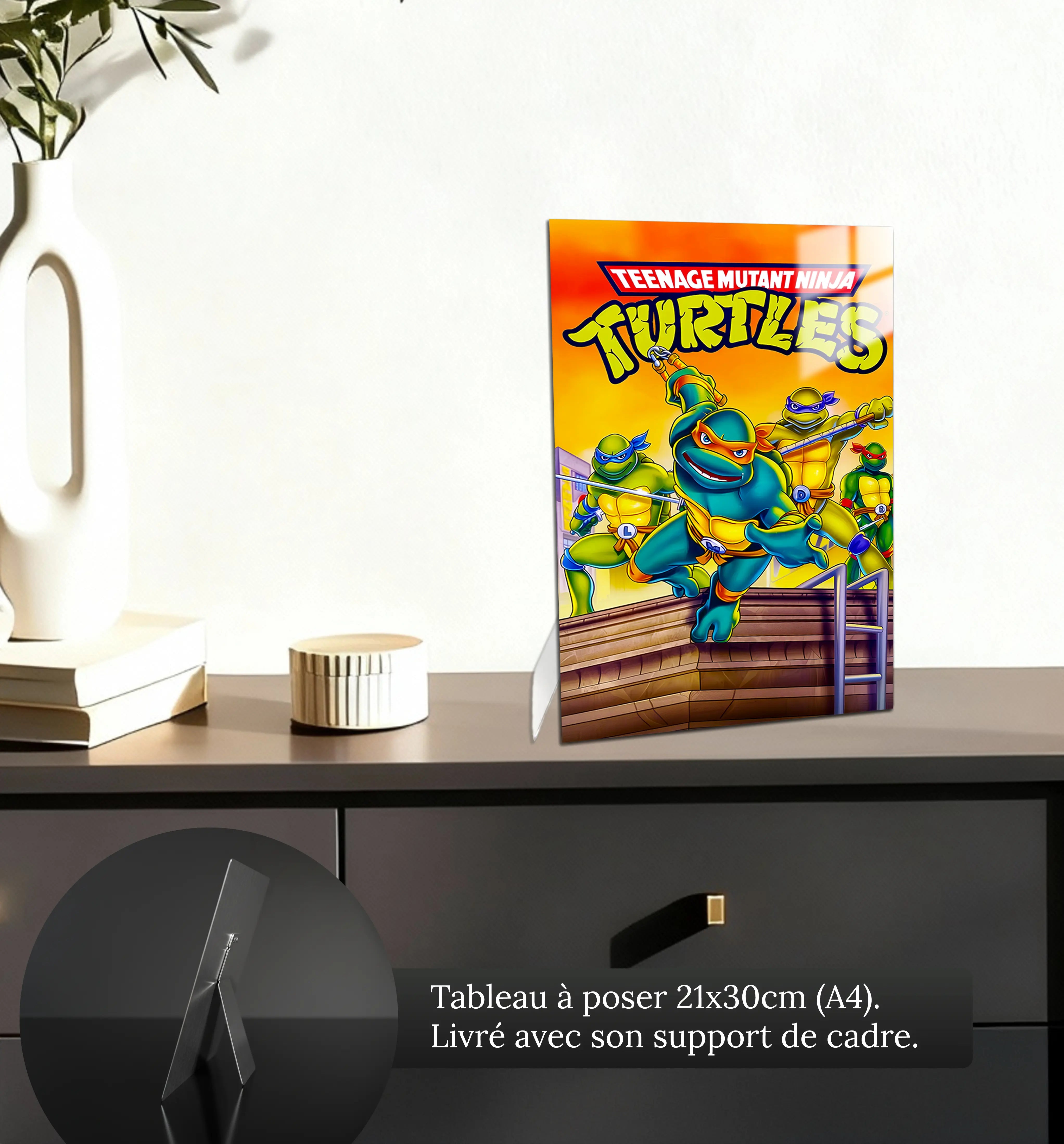 tableau-tortues-ninja-les-heros-affiche-petit-format-a-poser-sur-meuble | DreamWay