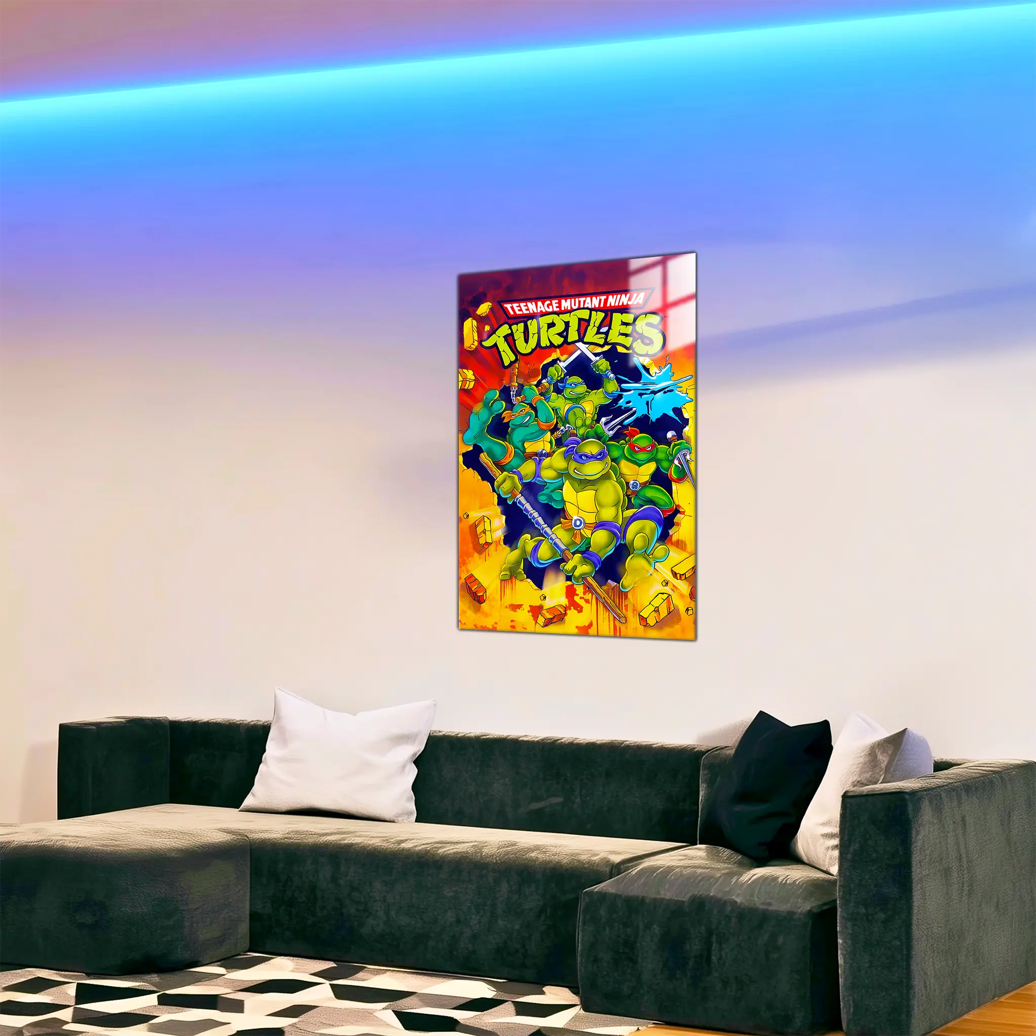 tableau-tortues-ninja-affiche-dans-le-salon | DreamWay