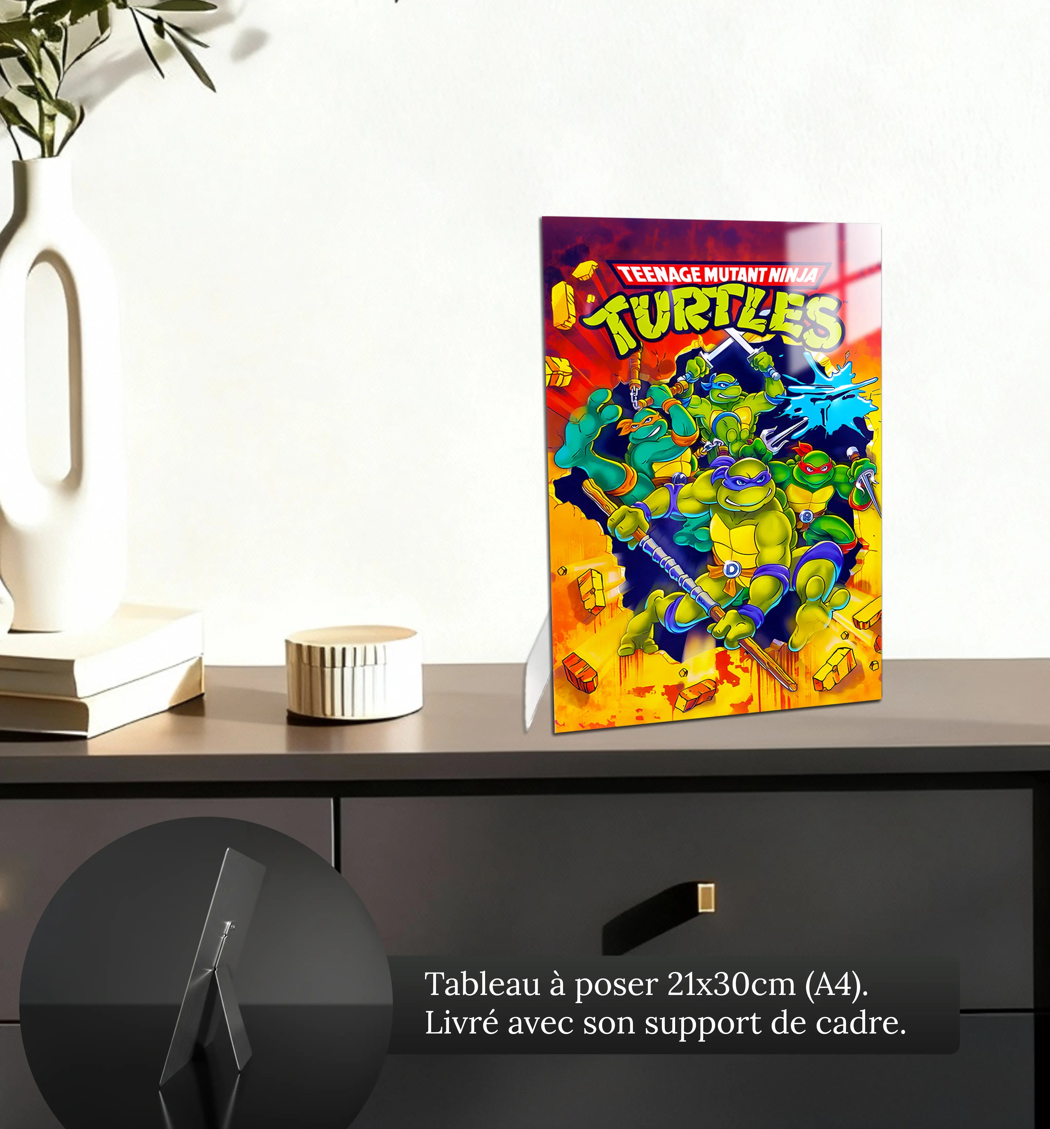 tableau-tortues-ninja-affiche-petit-format-a-poser-sur-meuble | DreamWay