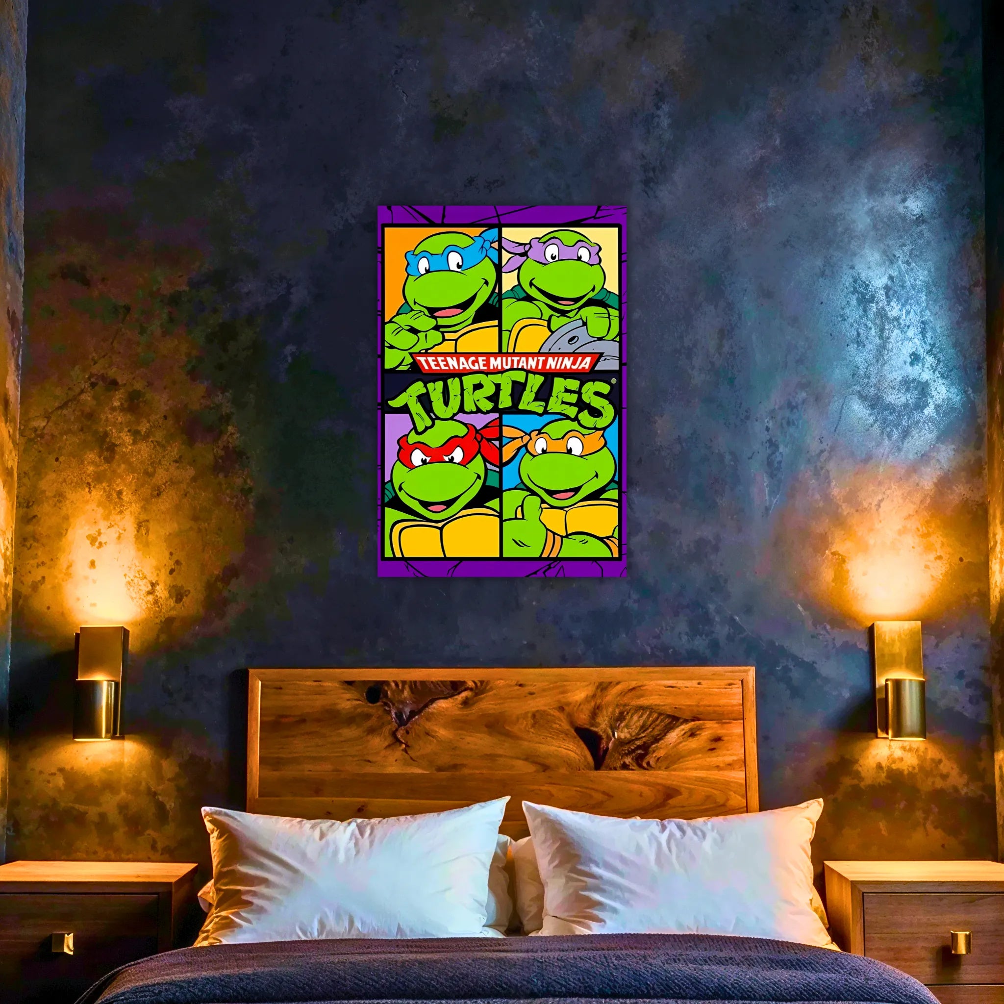 Tableau Tortues Ninja Portrait