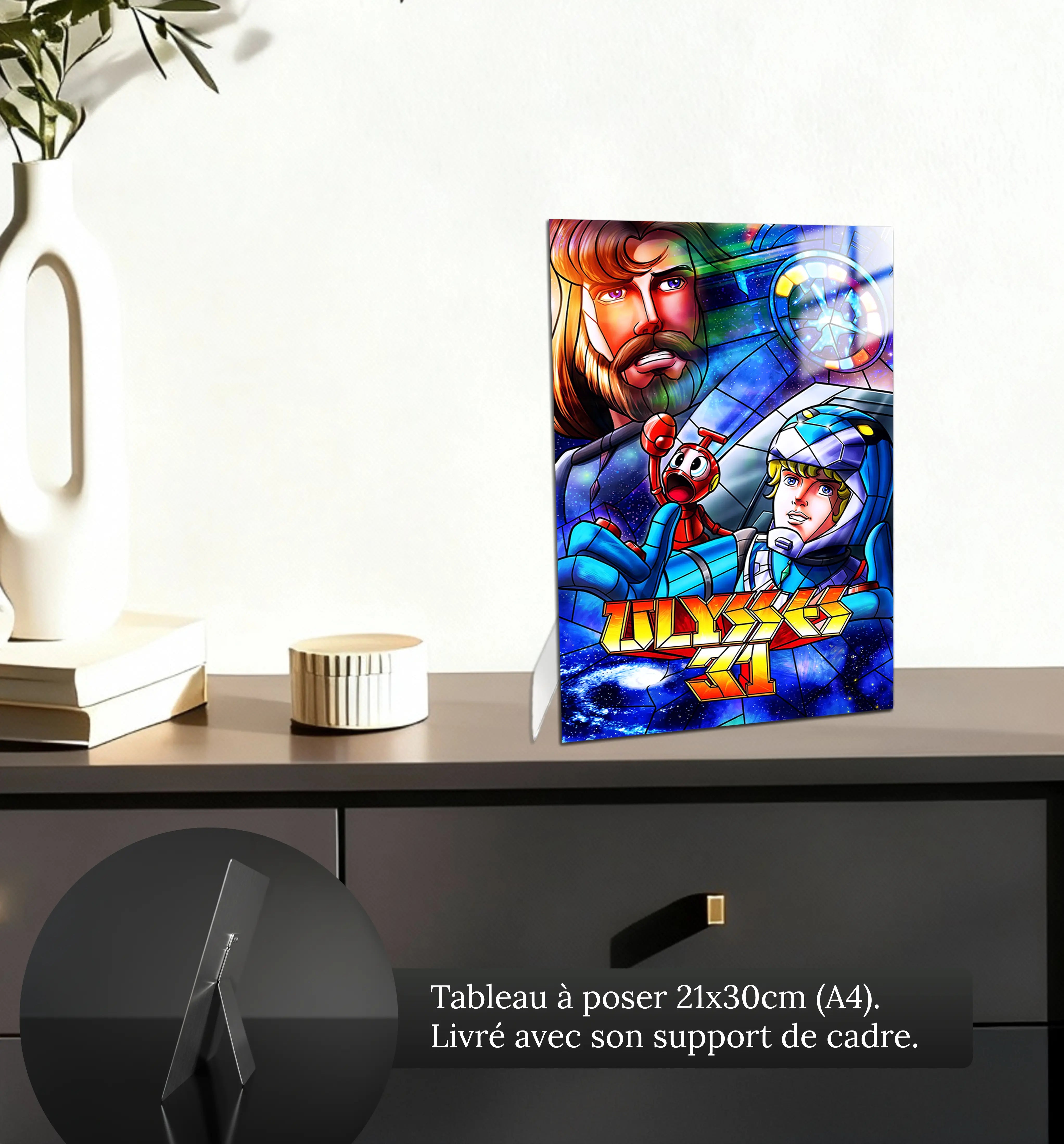 Tableau Ulysse 31 Vitrail