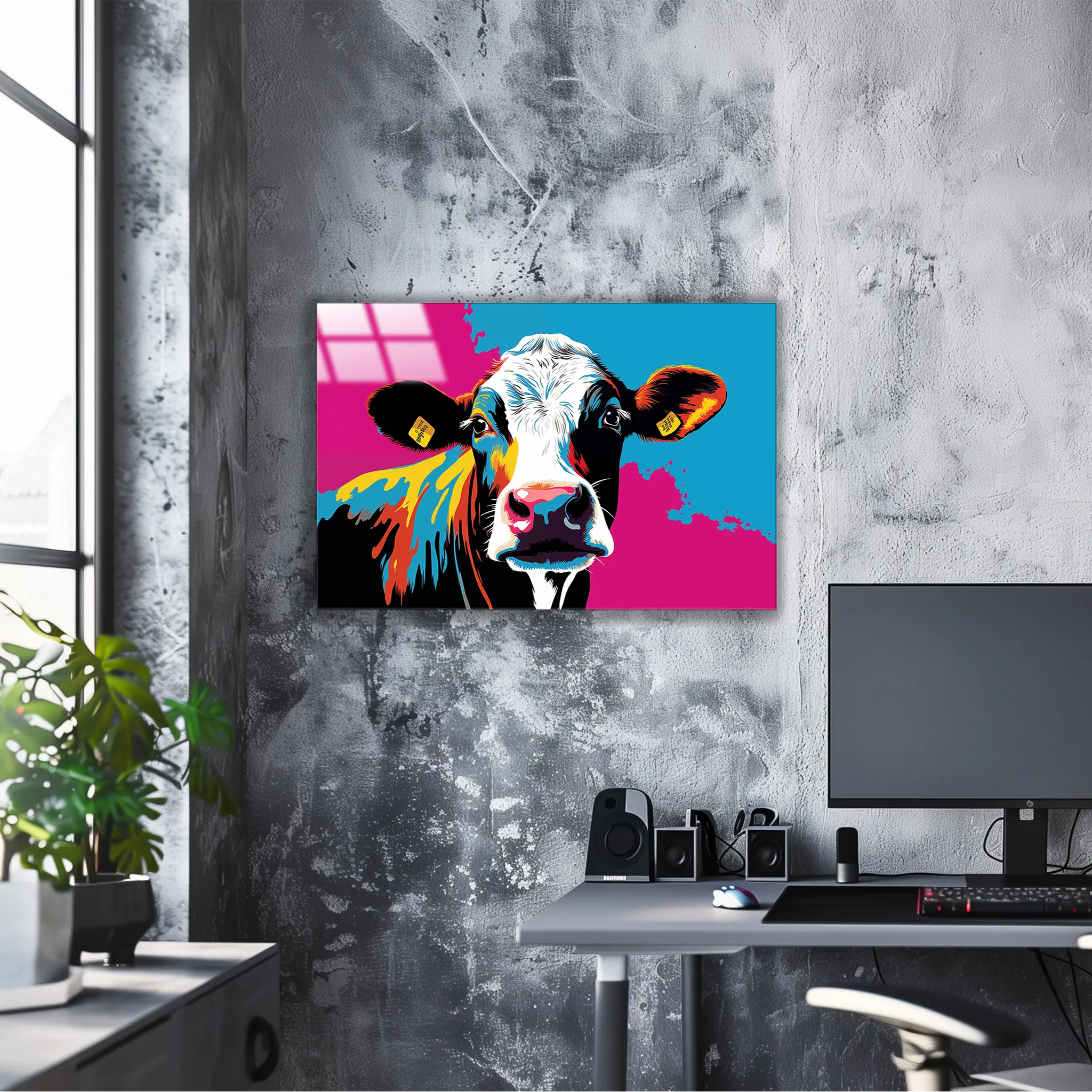 tableau-vache-pop-art | DreamWay