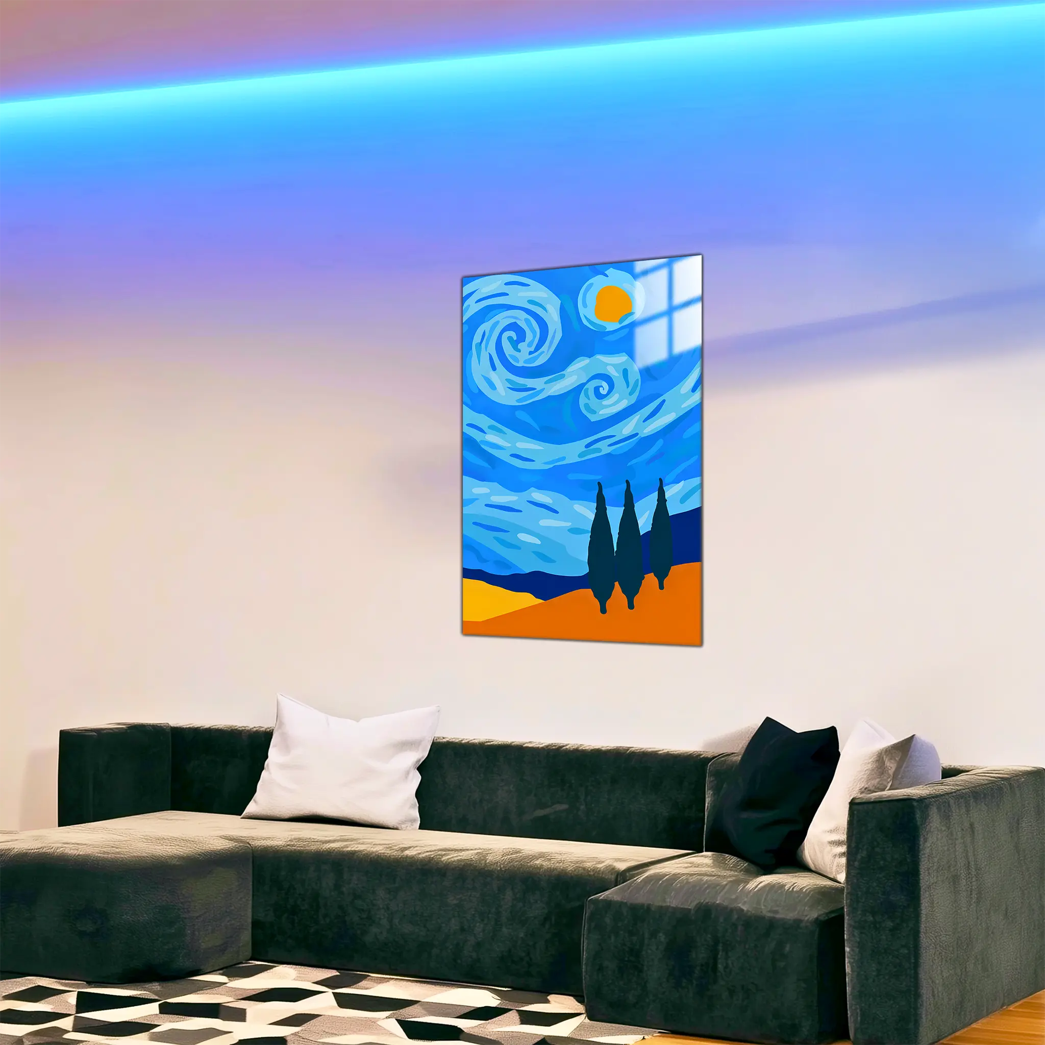 tableau-van-gogh-boheme-dans-le-salon | DreamWay