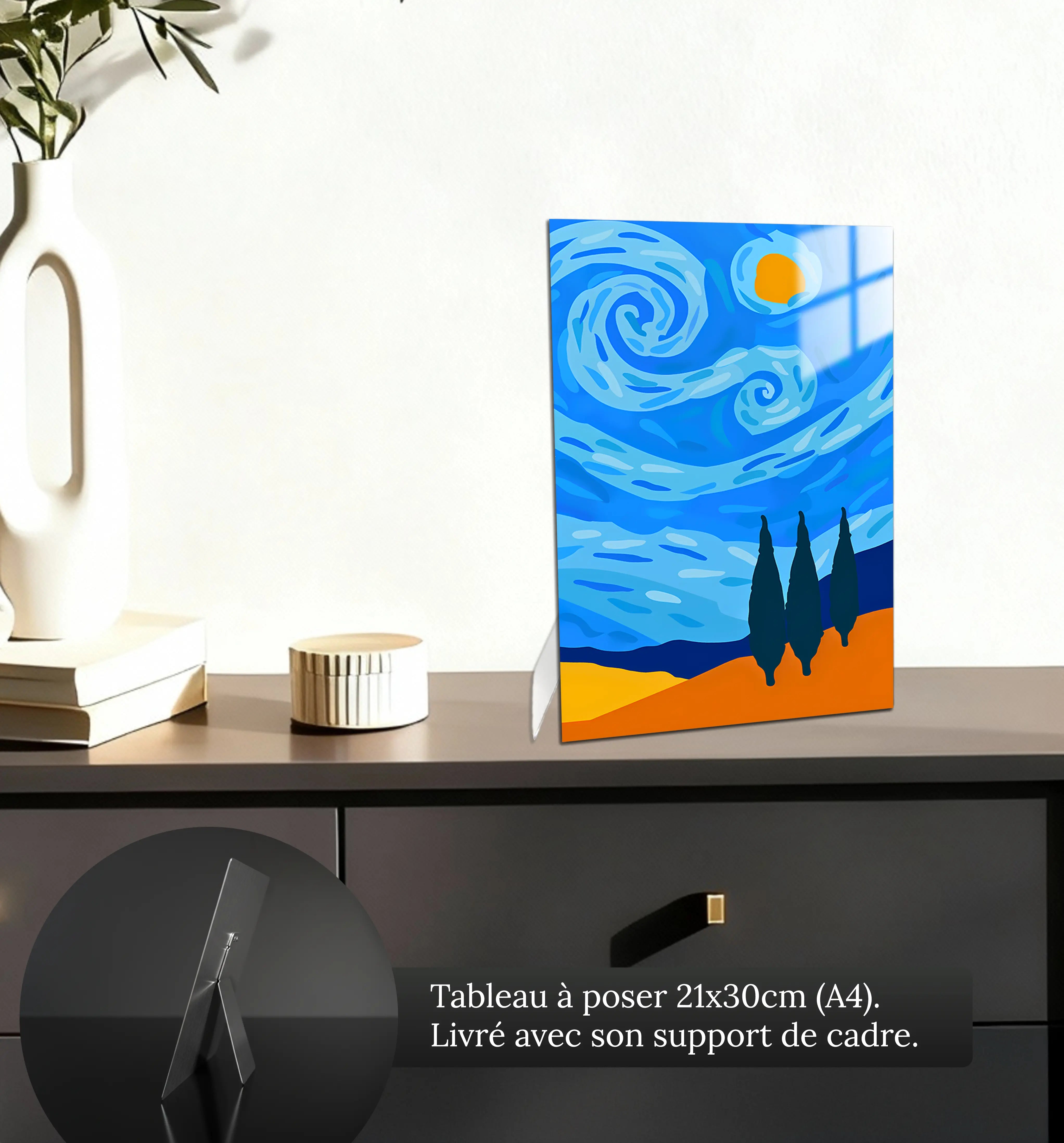 tableau-van-gogh-boheme-petit-format-a-poser-sur-meuble | DreamWay