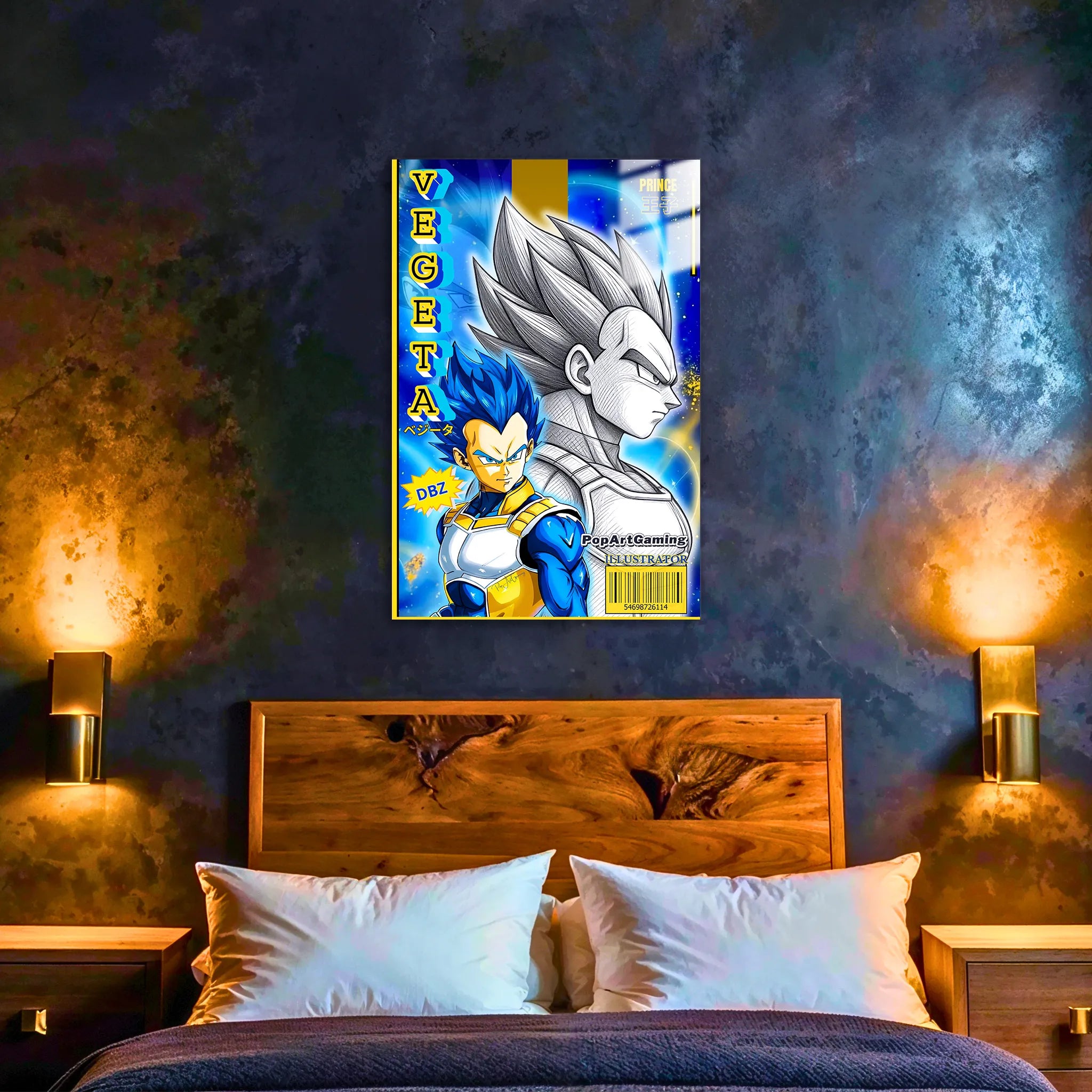 Tableau Vegeta Affiche