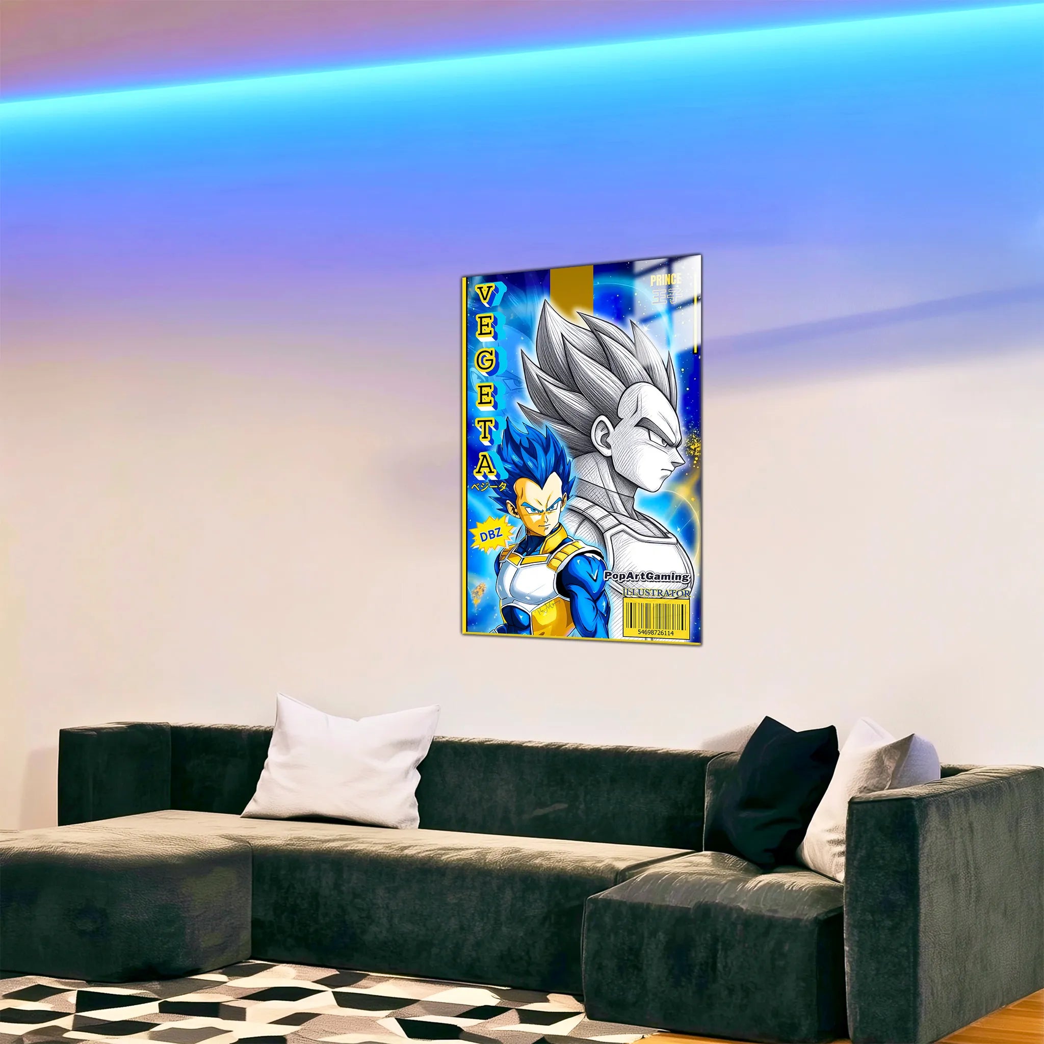 Tableau Vegeta Affiche