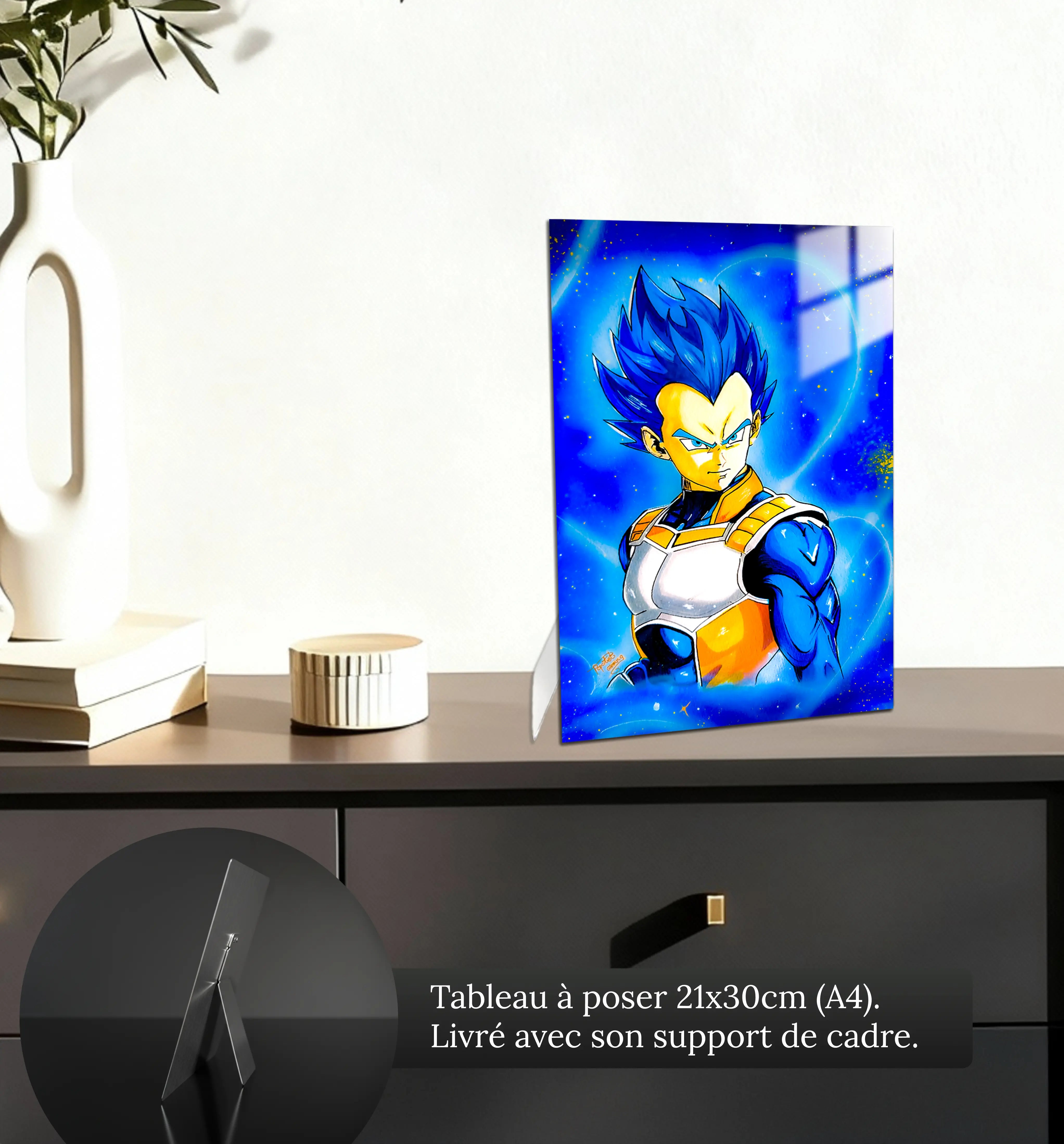 tableau-vegeta-pop-art-petit-format-a-poser-sur-meuble | DreamWay