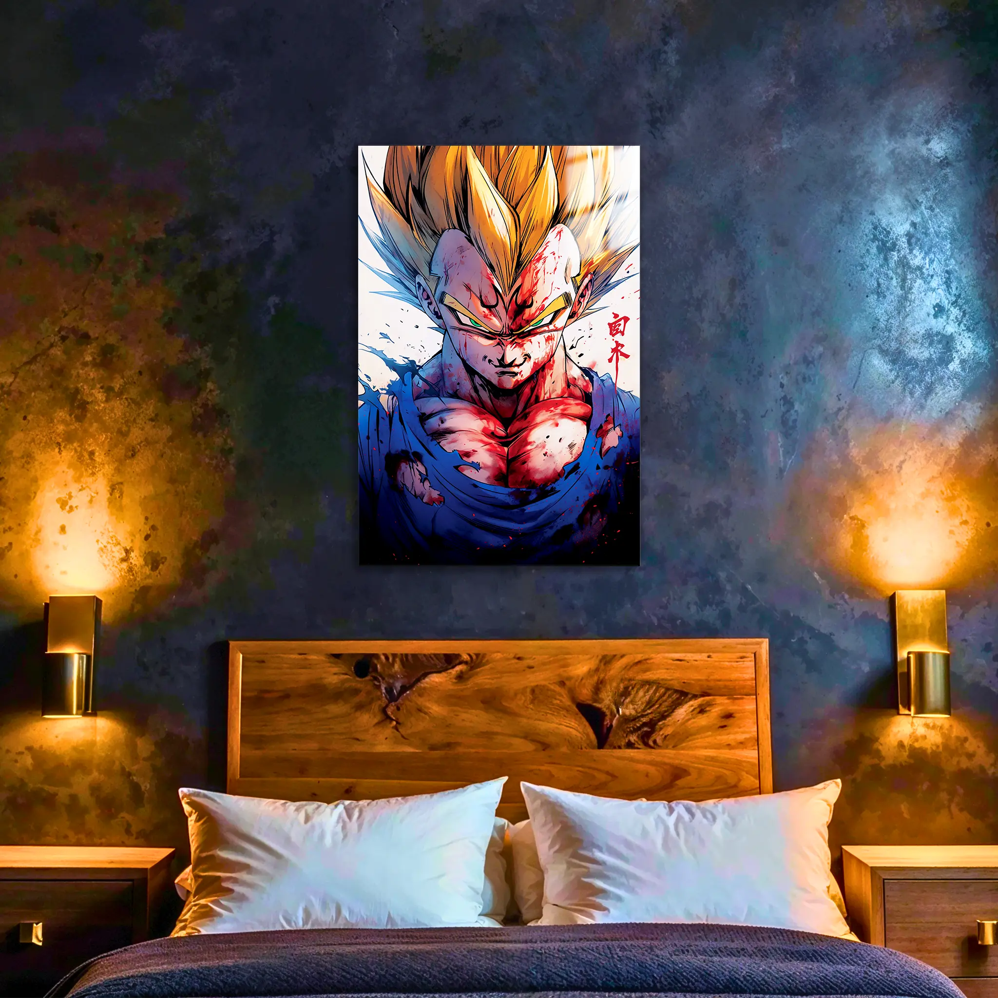 tableau-vegeta-portrait-dans-la-chambre | DreamWay