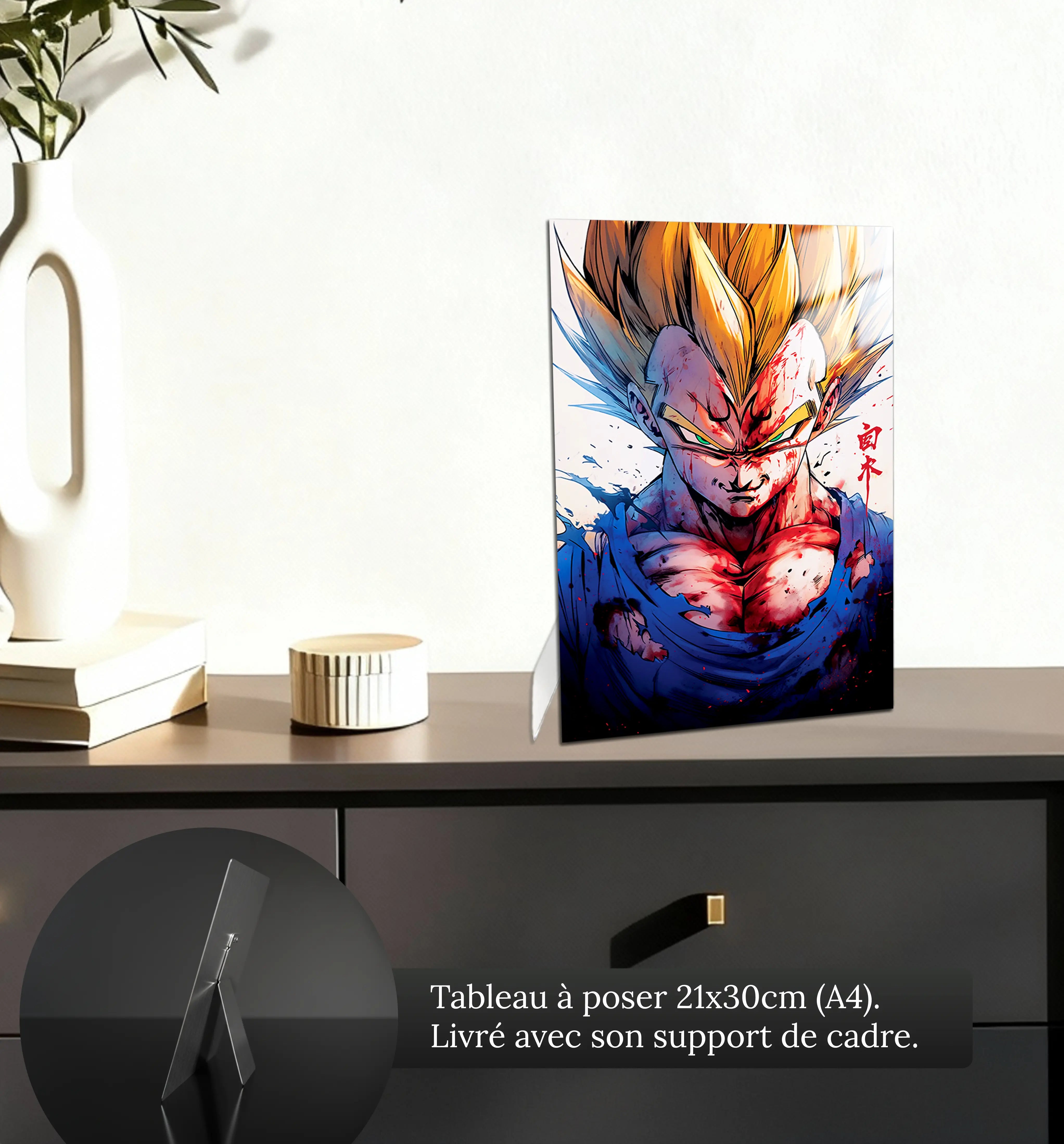 tableau-vegeta-portrait-petit-format-a-poser-sur-meuble | DreamWay