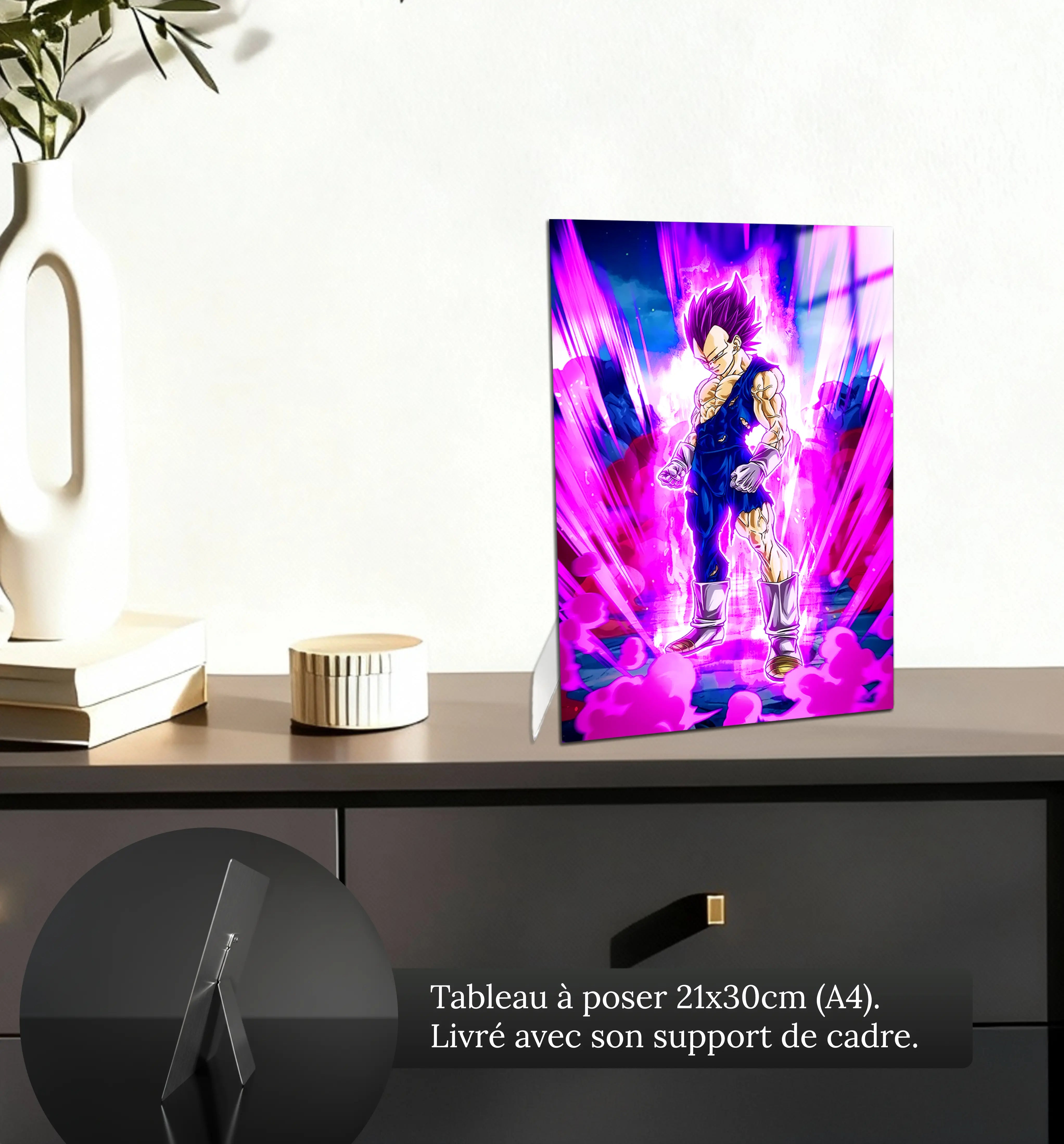 tableau-vegeta-ultra-ego-petit-format-a-poser-sur-meuble | DreamWay