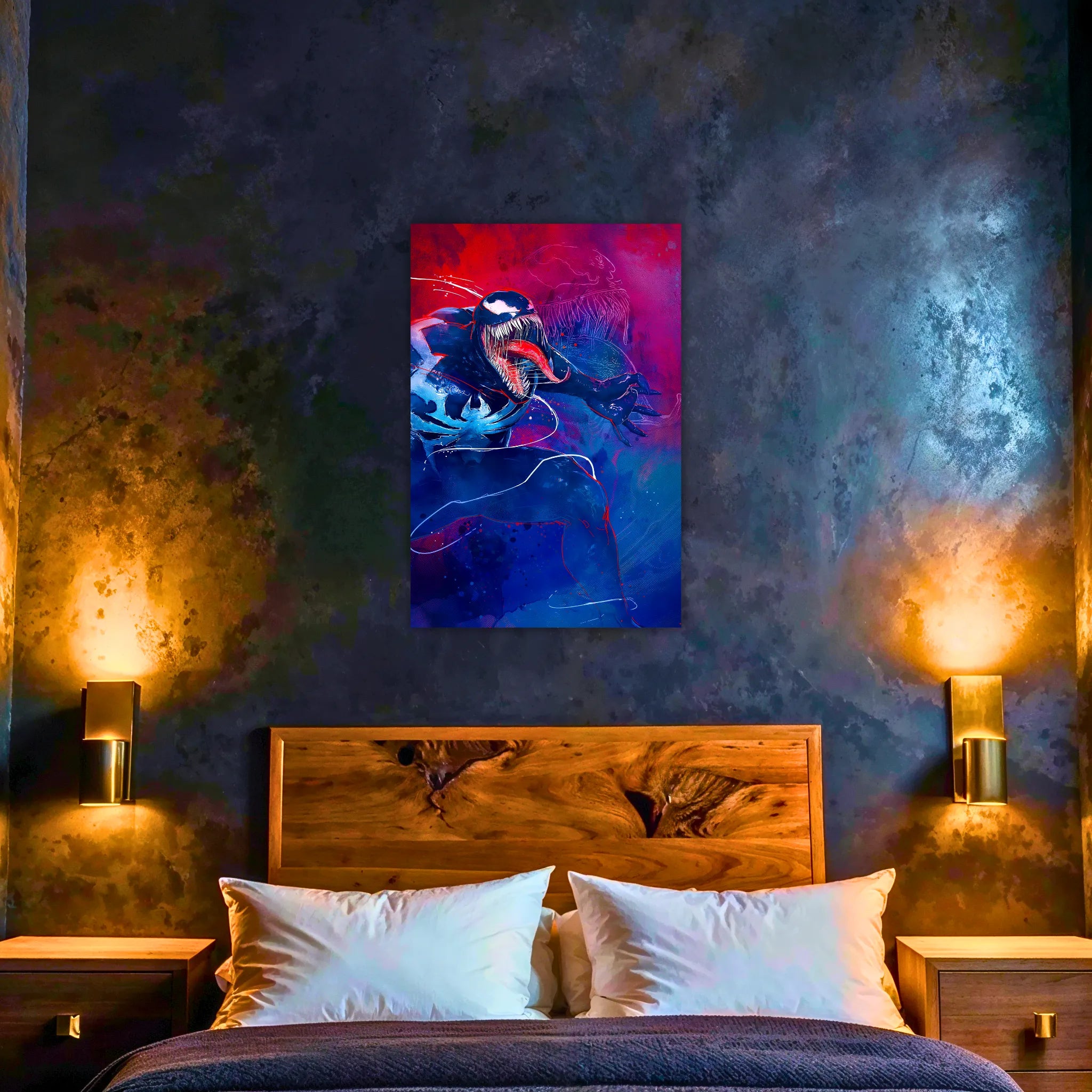 Tableau Venom Coloré