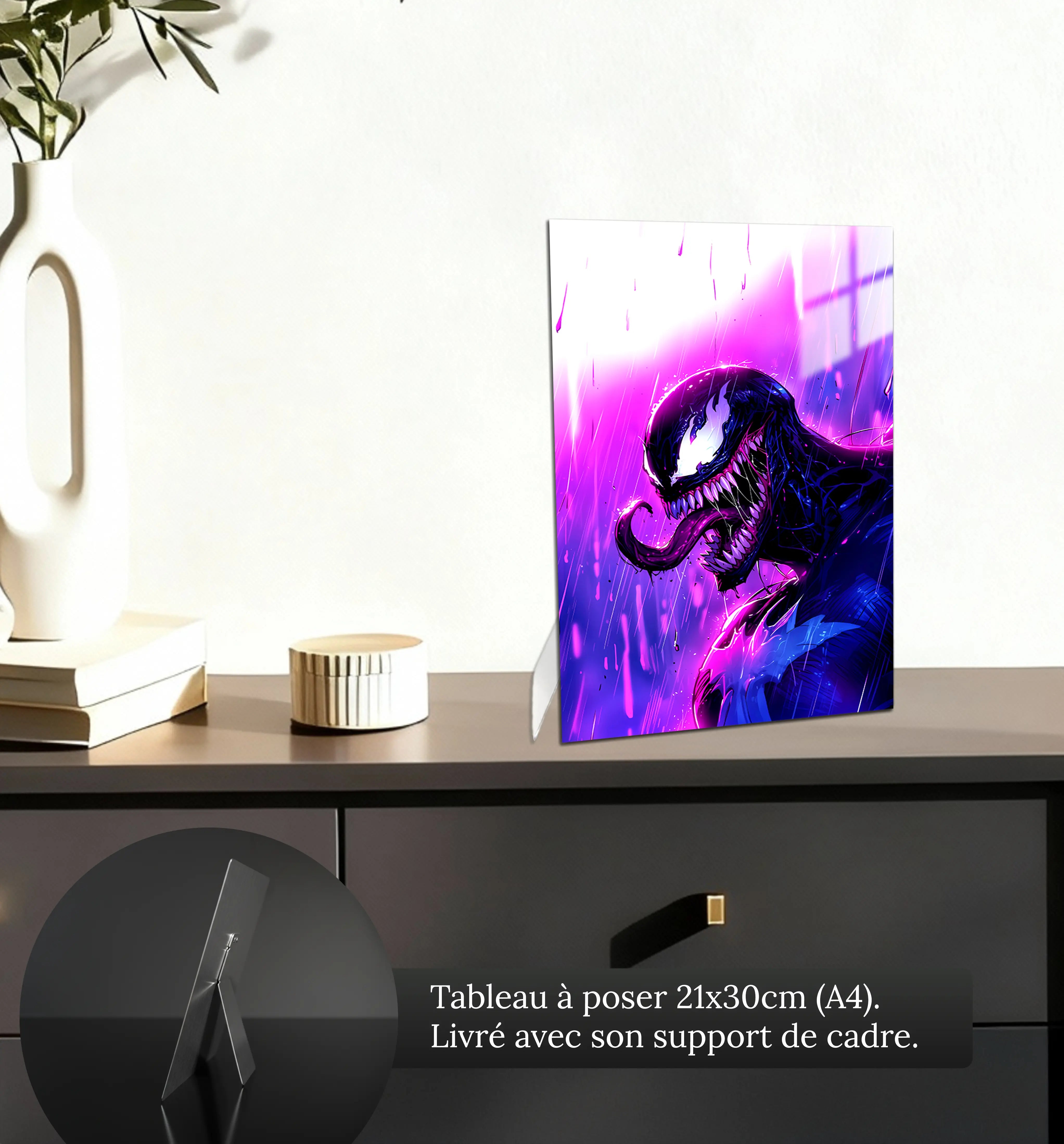 tableau-venom-colore-petit-format-a-poser-sur-meuble | DreamWay