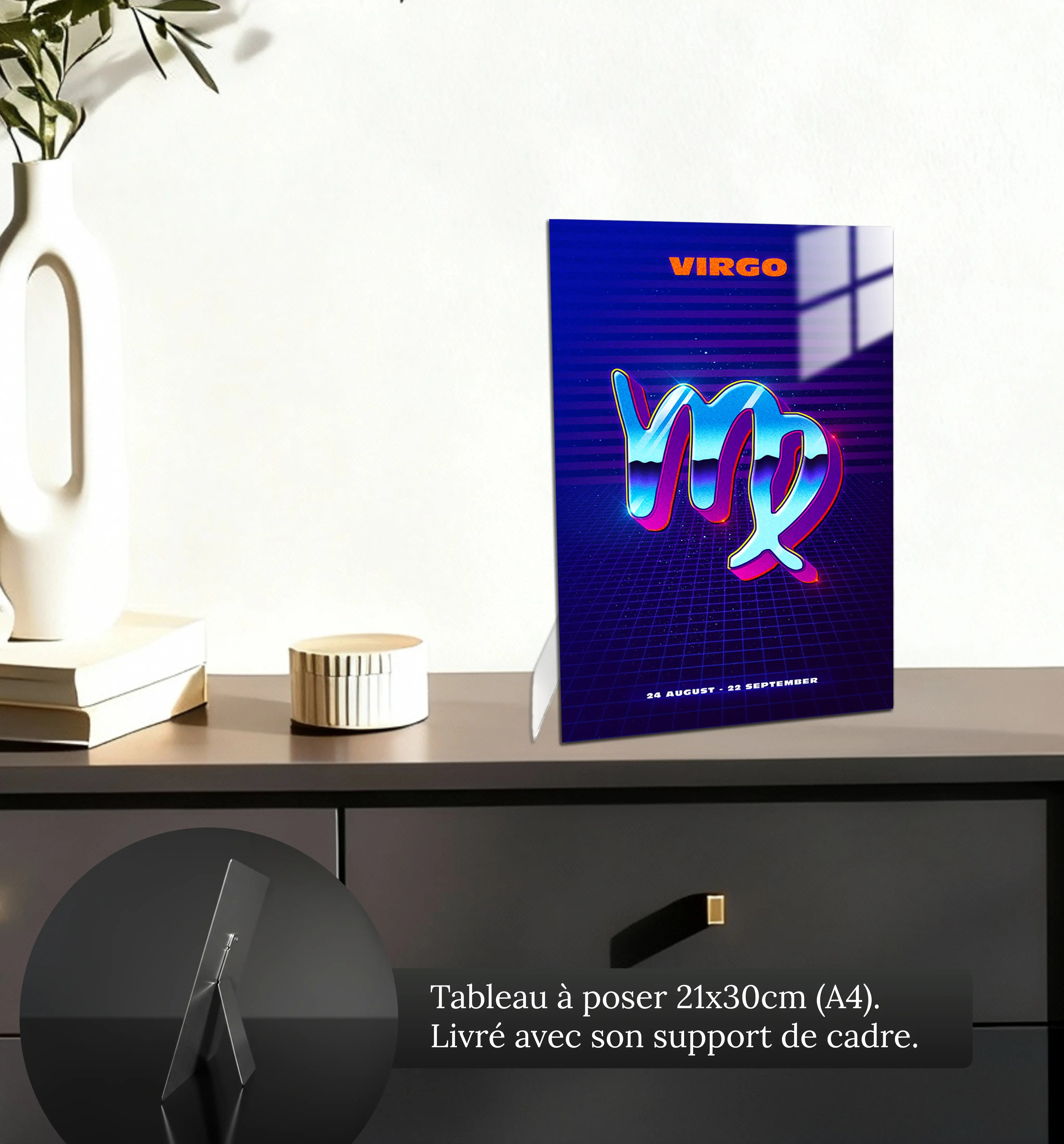 tableau-vierge-retro-petit-format-a-poser-sur-meuble | DreamWay