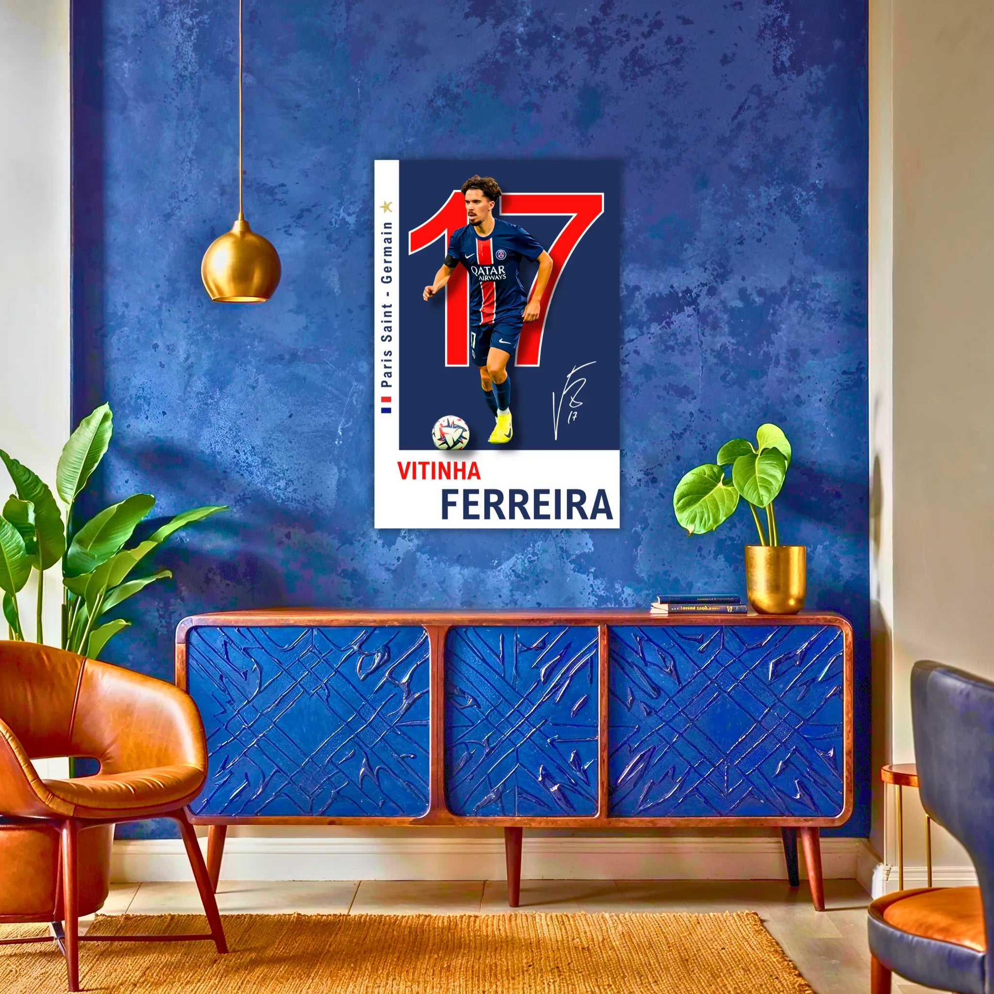 Tableau Vitinha PSG