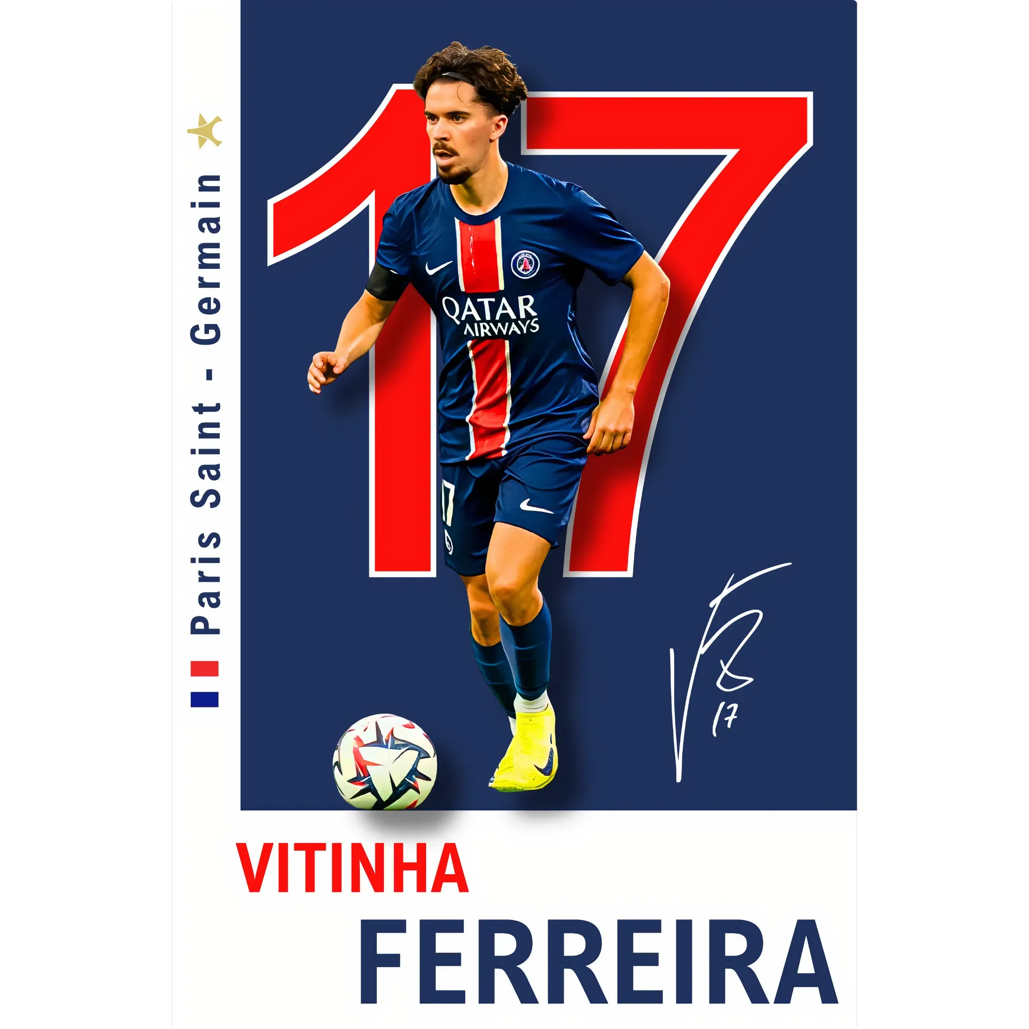 Tableau Vitinha PSG