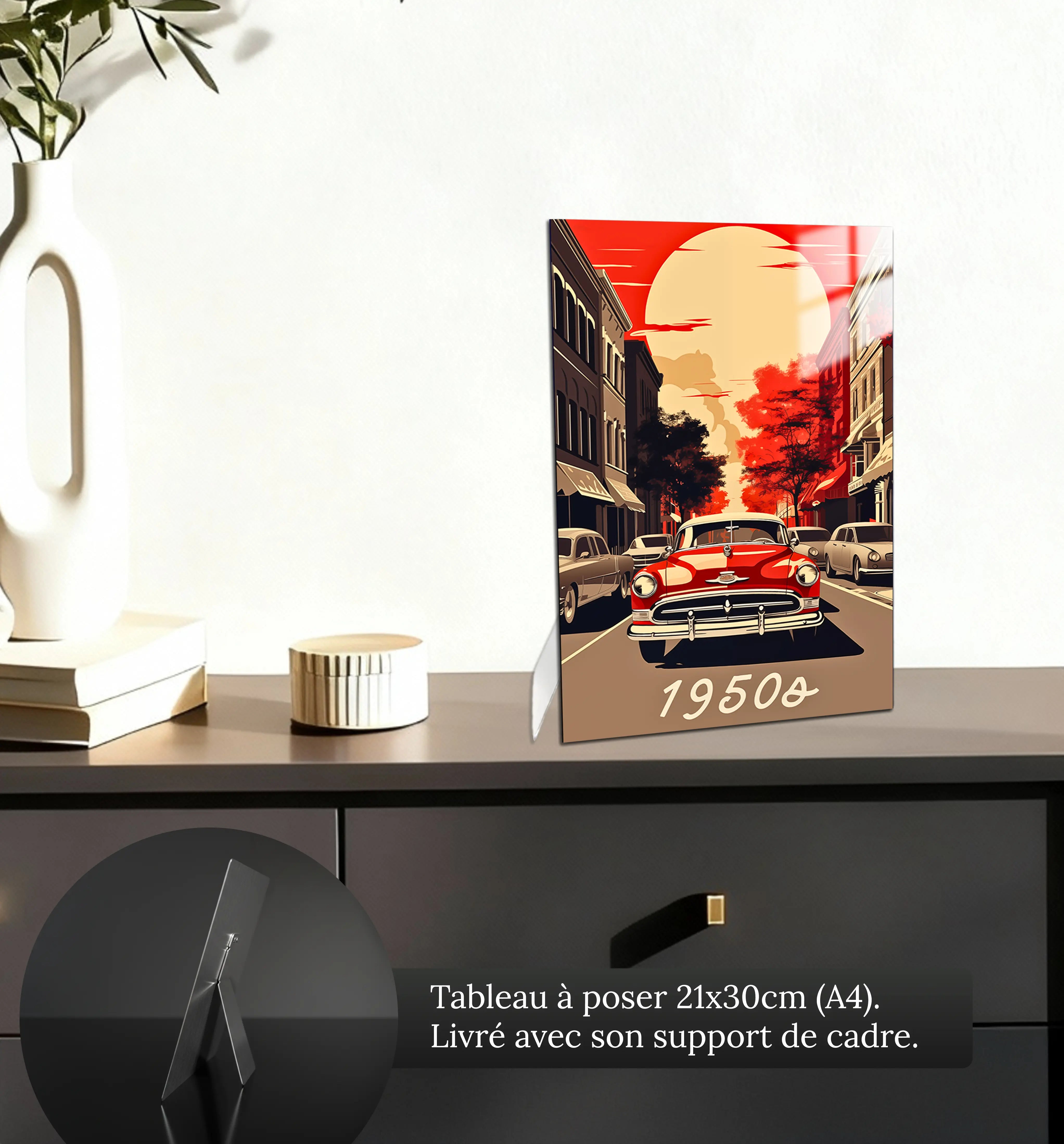 tableau-voiture-ancienne-vintage-petit-format-a-poser-sur-meuble | DreamWay