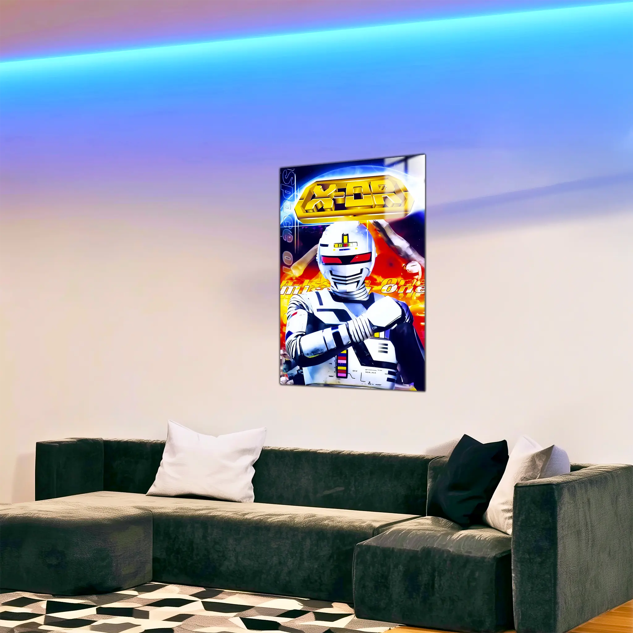 tableau-x-or-affiche-dans-le-salon | DreamWay