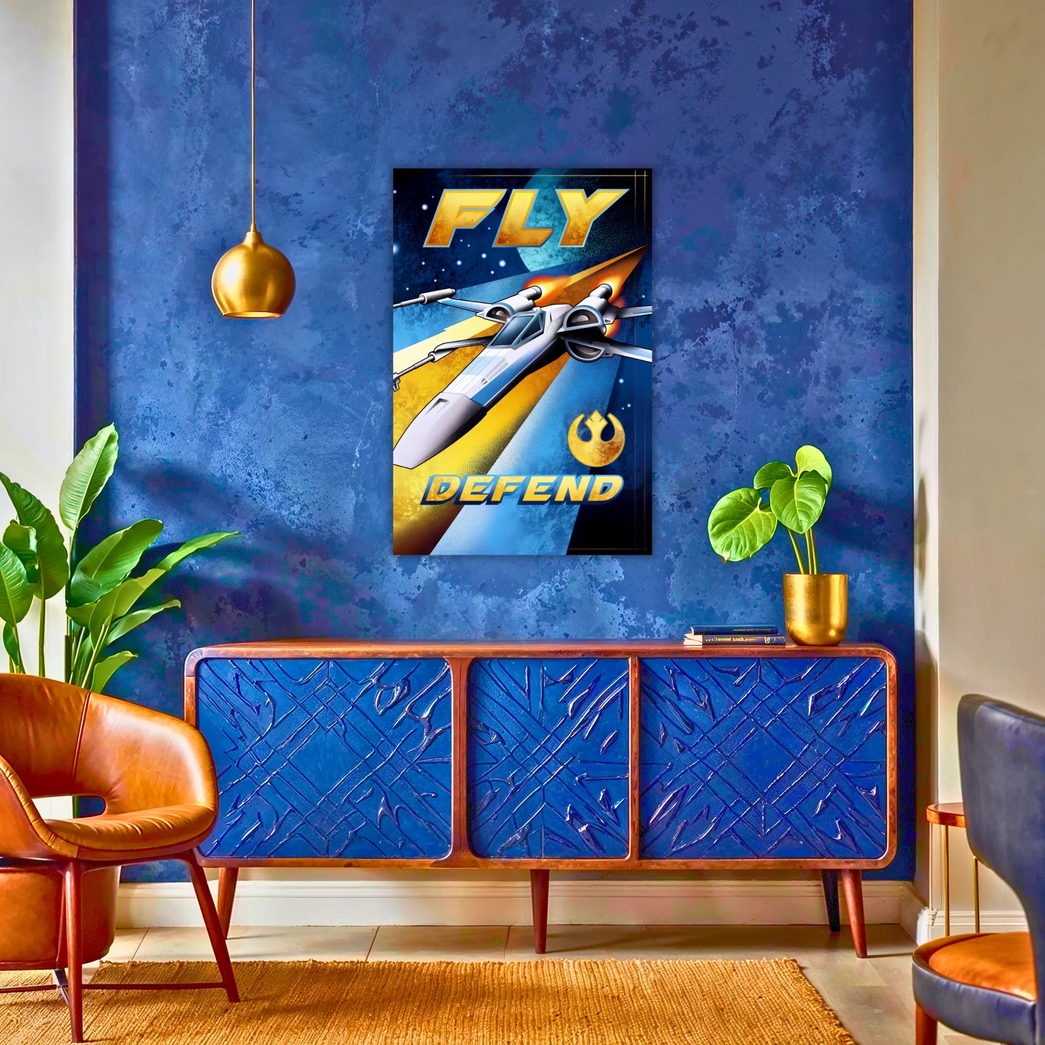 Tableau X Wing Affiche