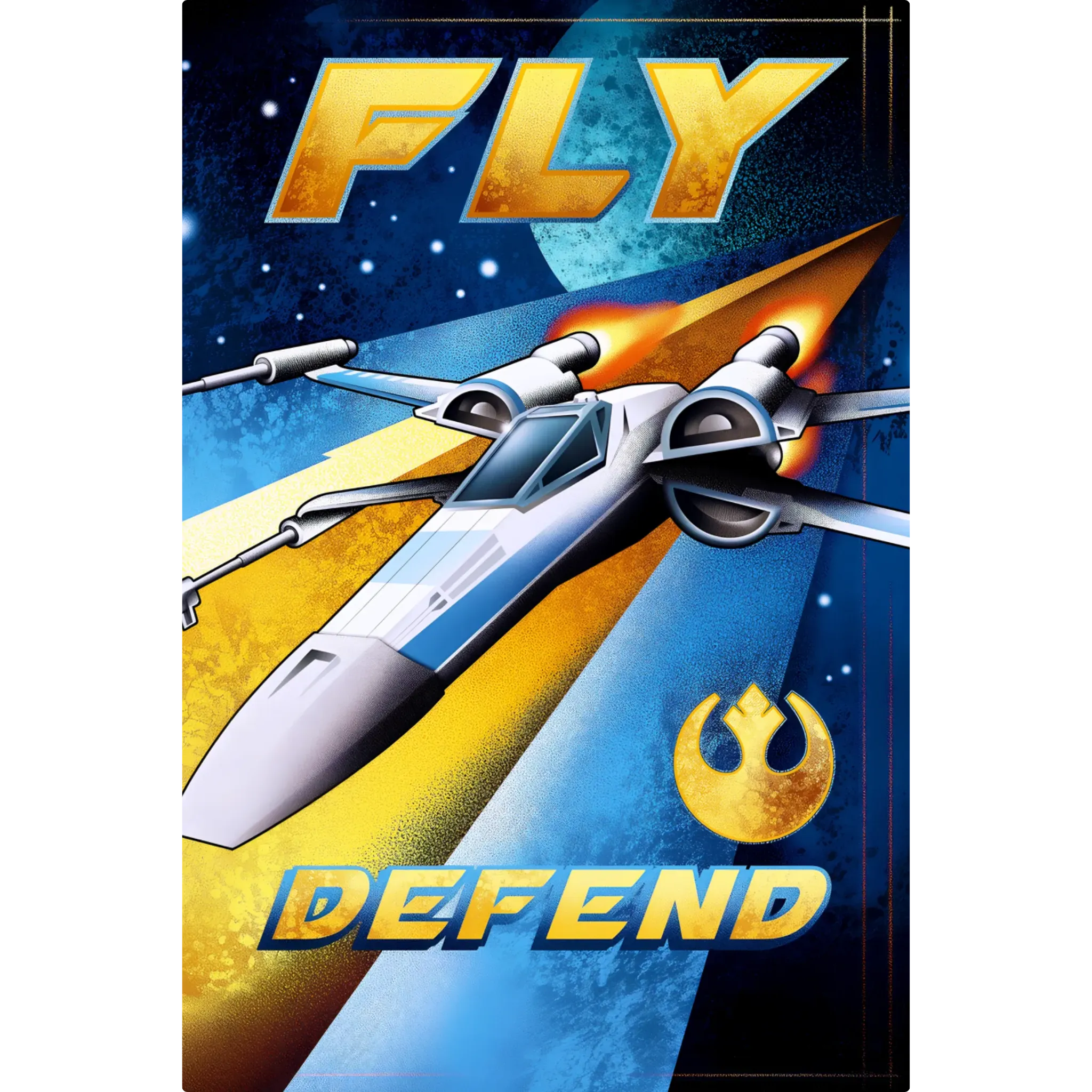 Tableau X Wing Affiche
