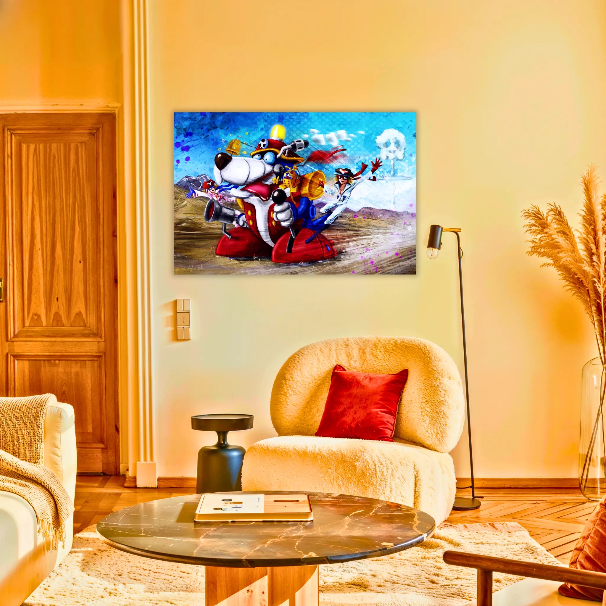 Tableau Yatterman Paysage