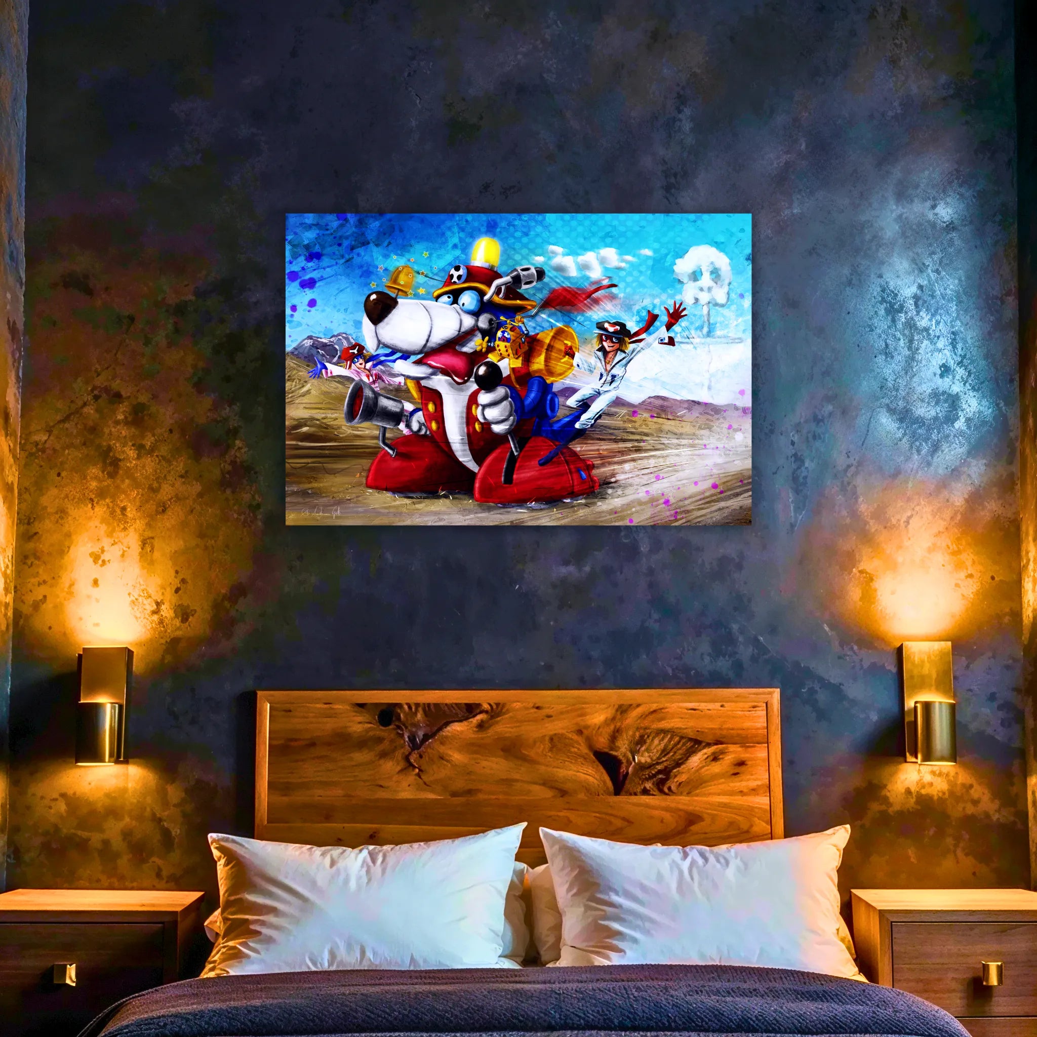 Tableau Yatterman Paysage