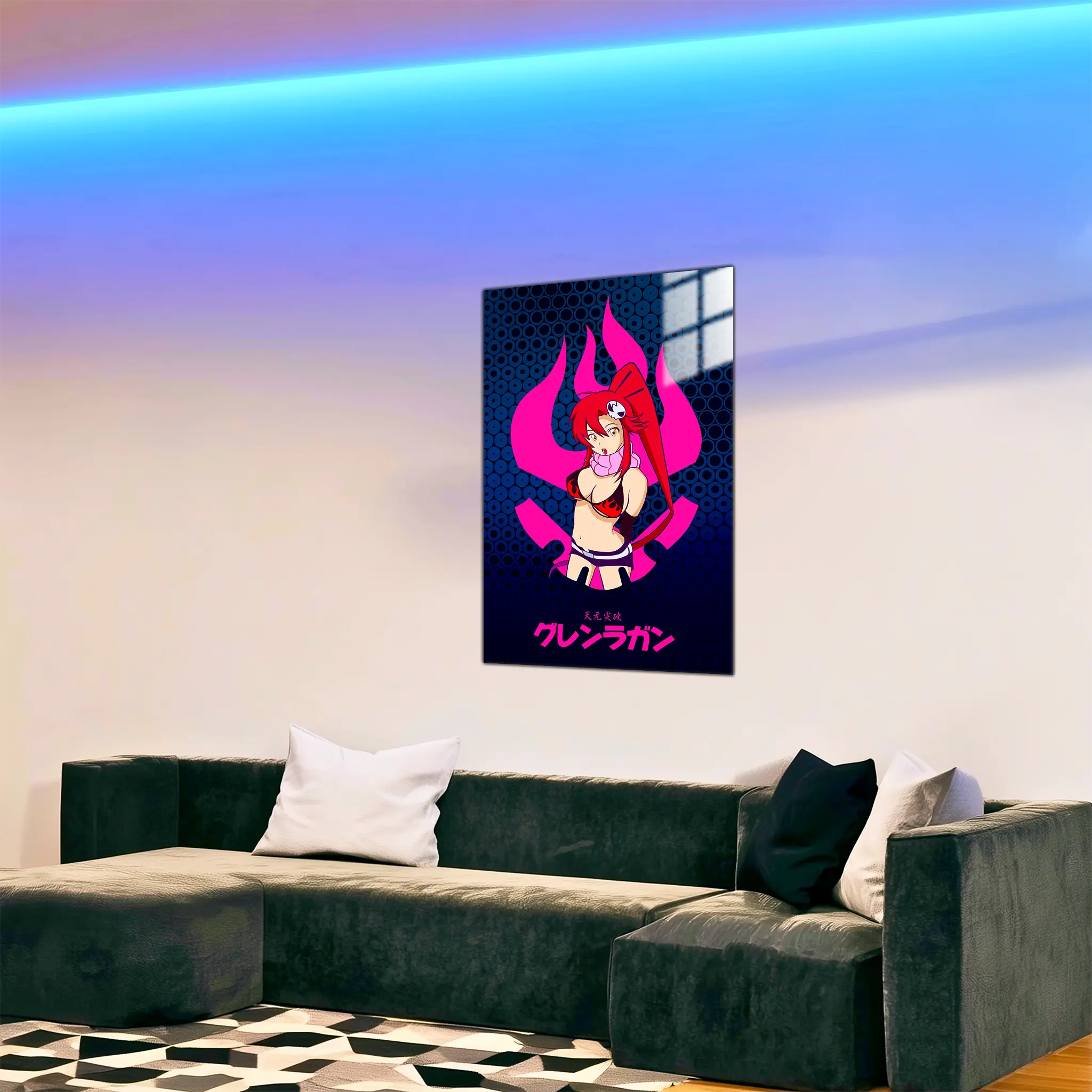 tableau-yoko-gurren-lagann-dans-le-salon | DreamWay