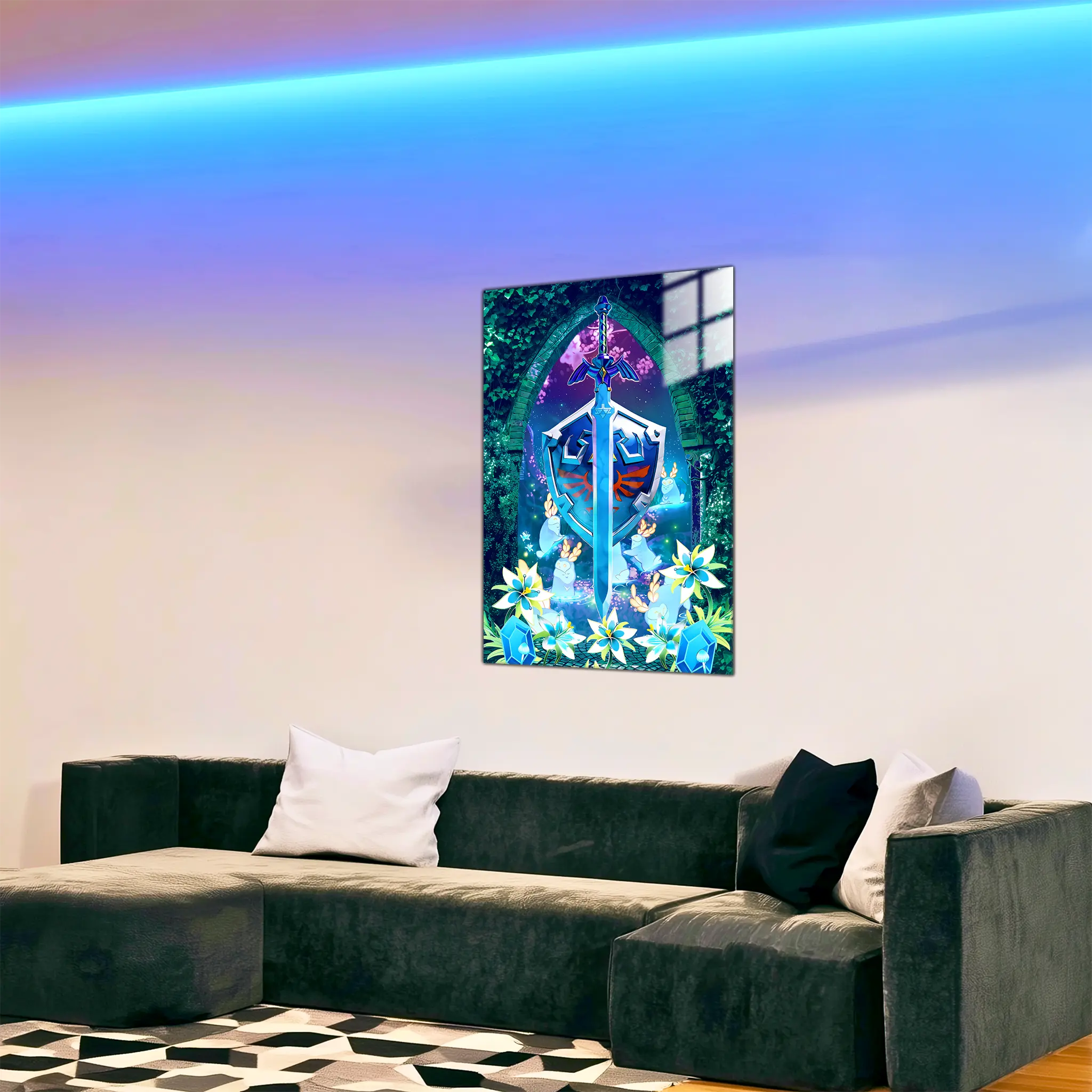 tableau-zelda-epee-excalibur-dans-le-salon | DreamWay
