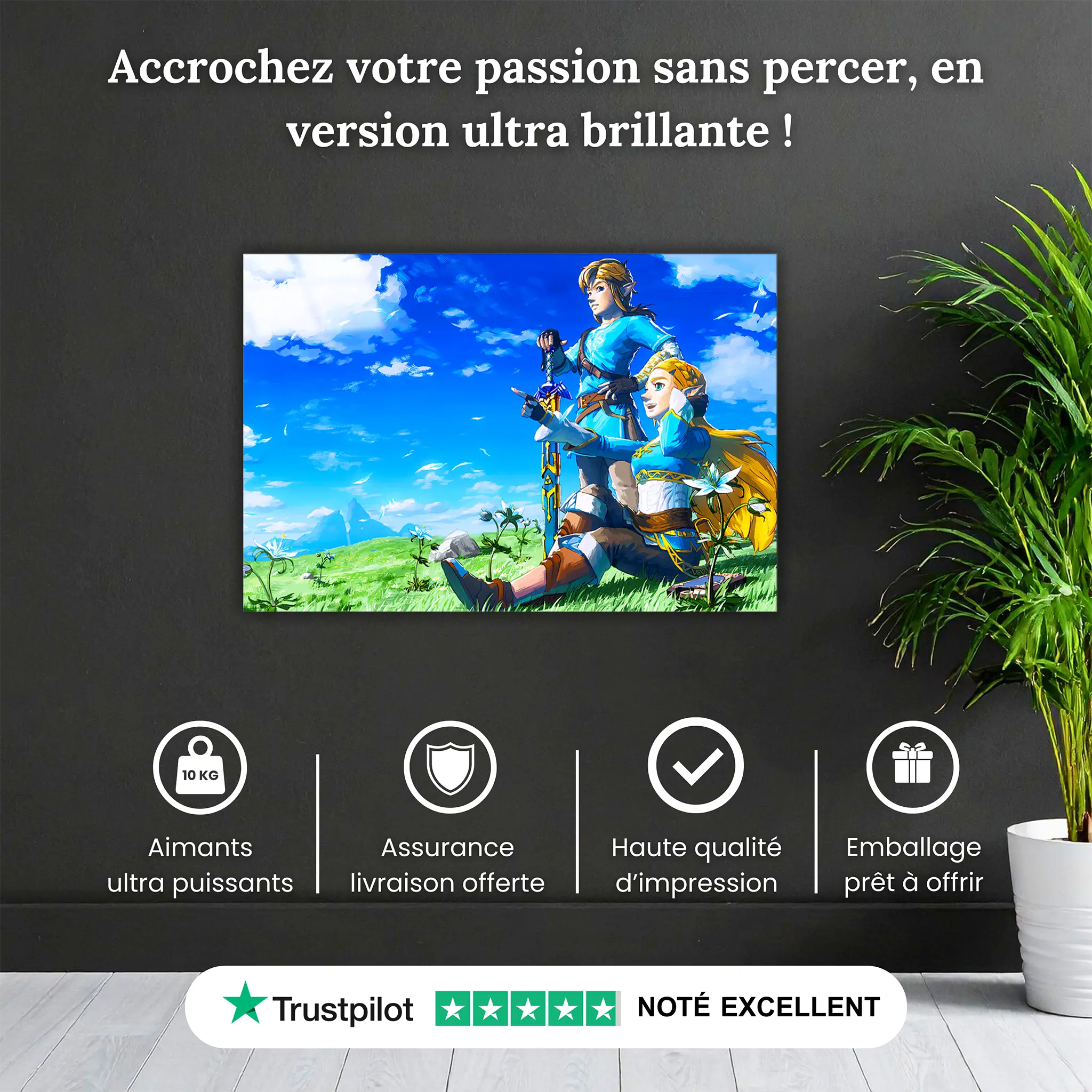 tableau-zelda-et-link-paysage-pourquoi-acheter | DreamWay