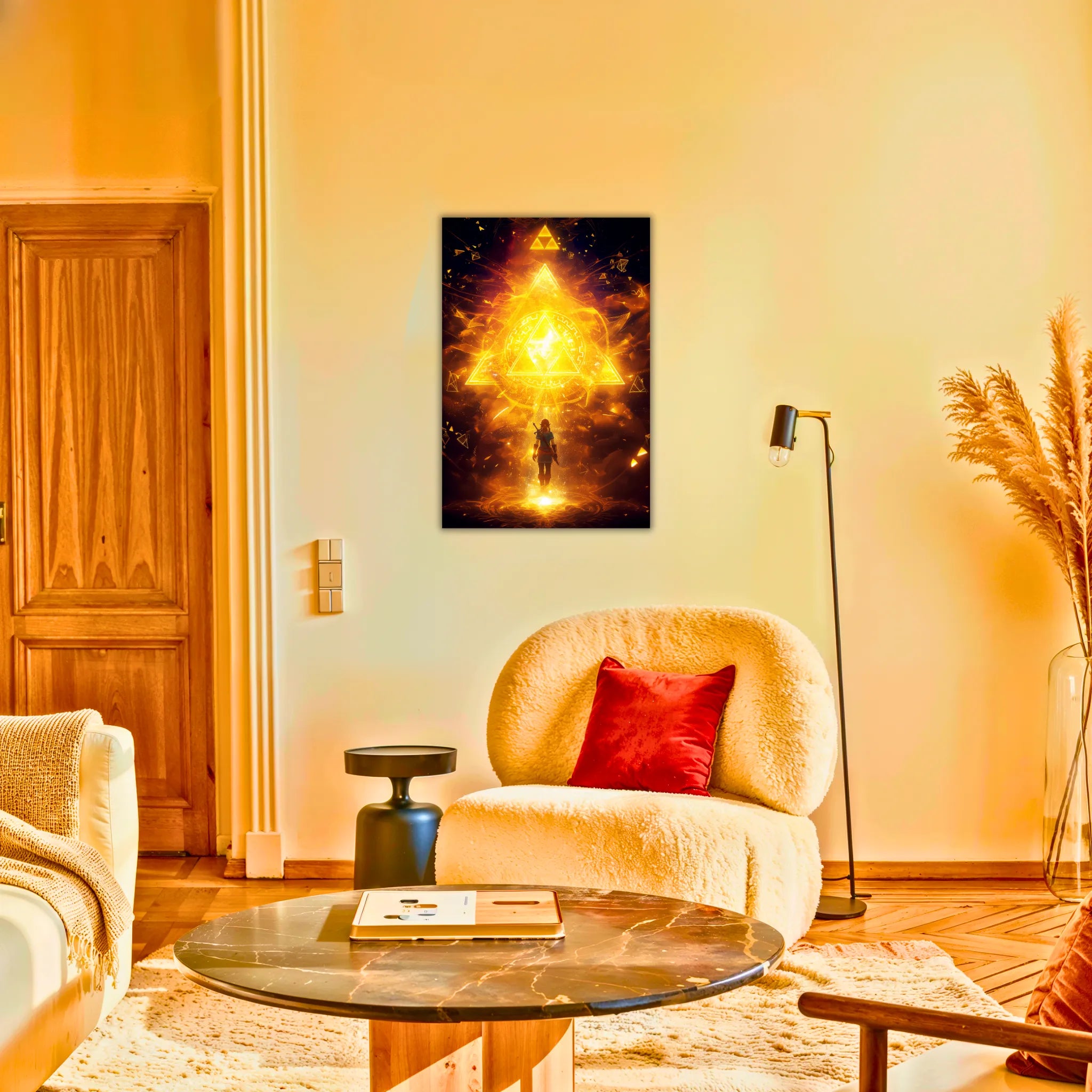 Tableau Link Triangle De Lumière