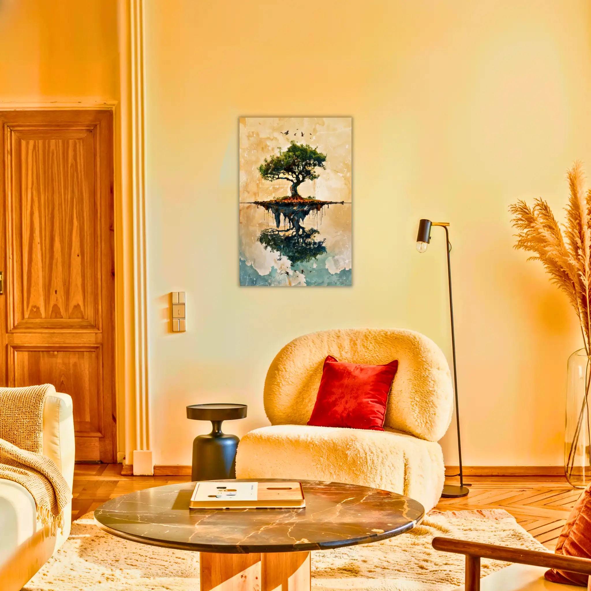 tableau-zen-arbre-de-vie-au-salon | DreamWay
