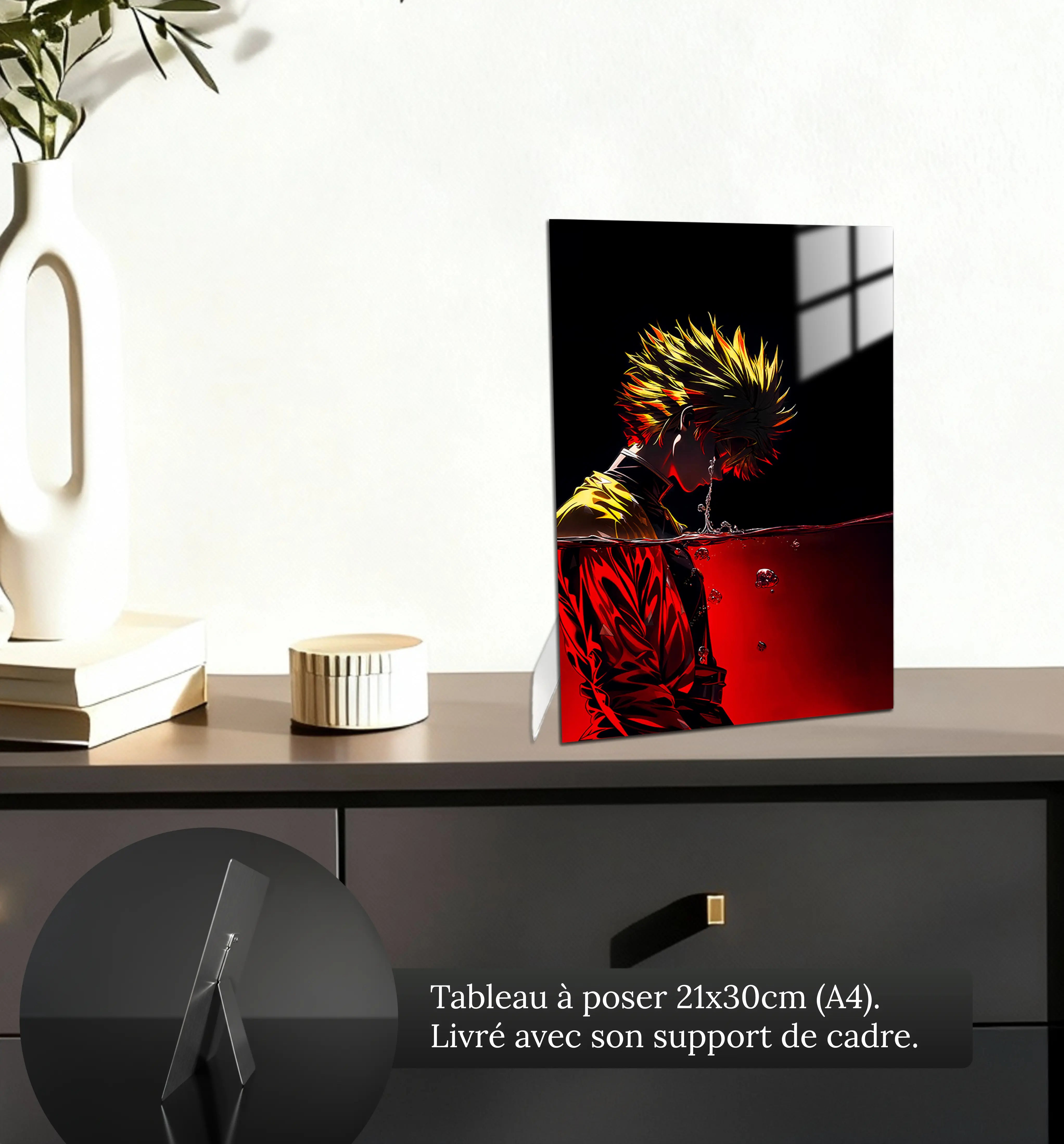 tableau-zenitsu-larmes-petit-format-a-poser-sur-meuble | DreamWay