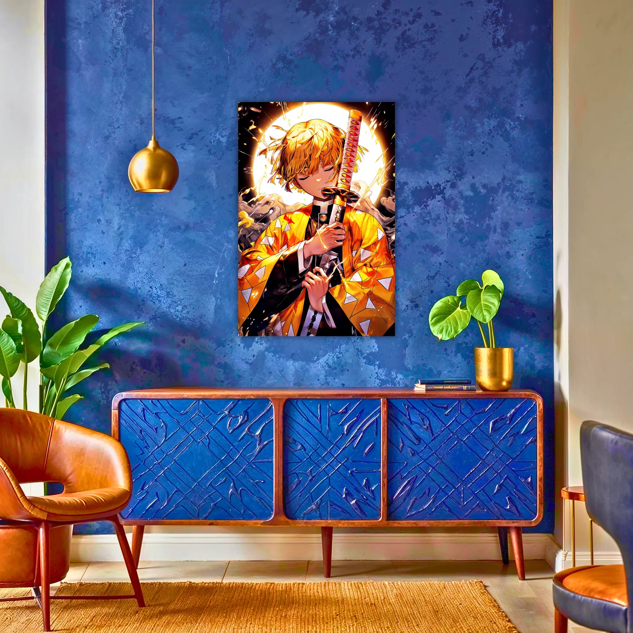 Tableau Zenitsu Qui Dort