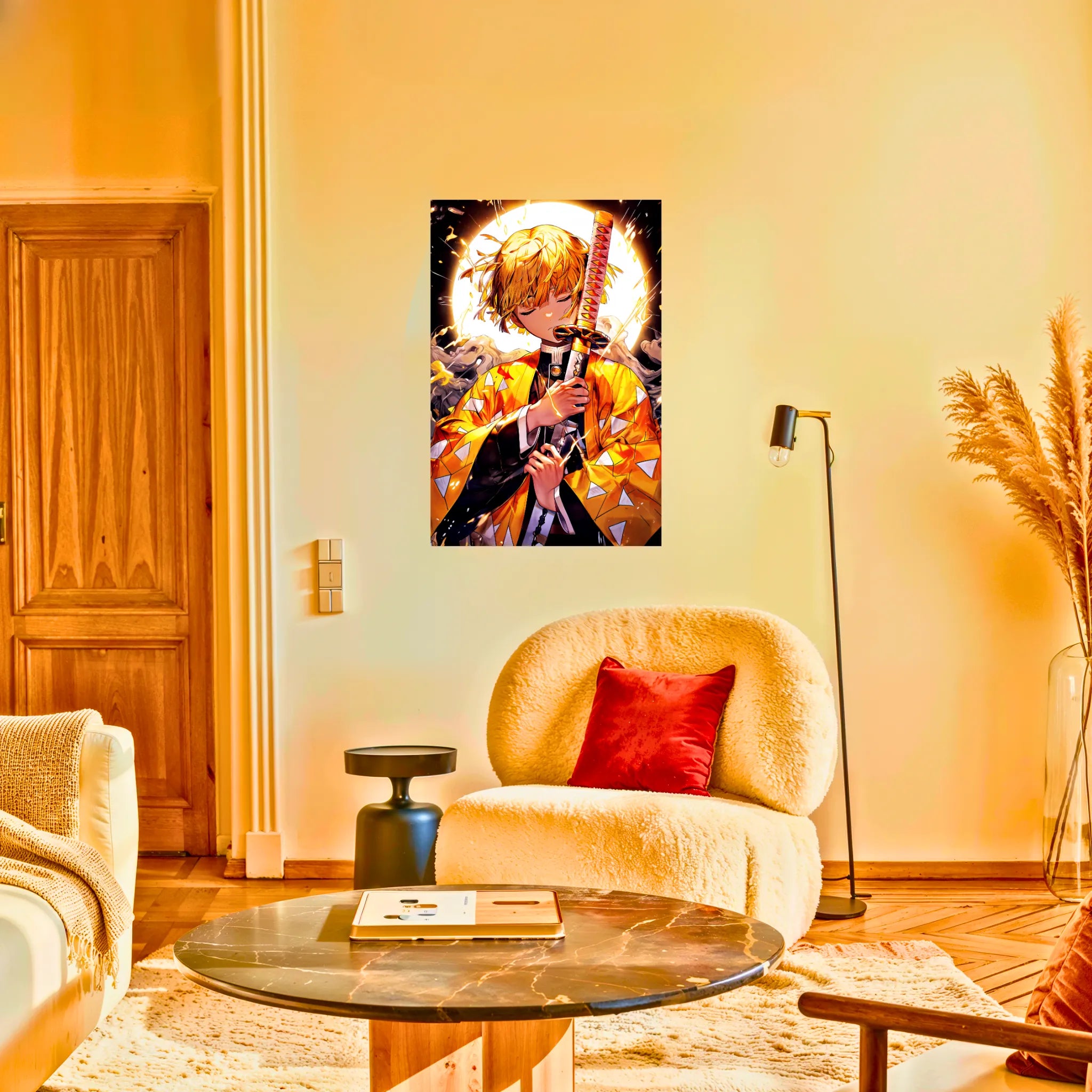 Tableau Zenitsu Qui Dort