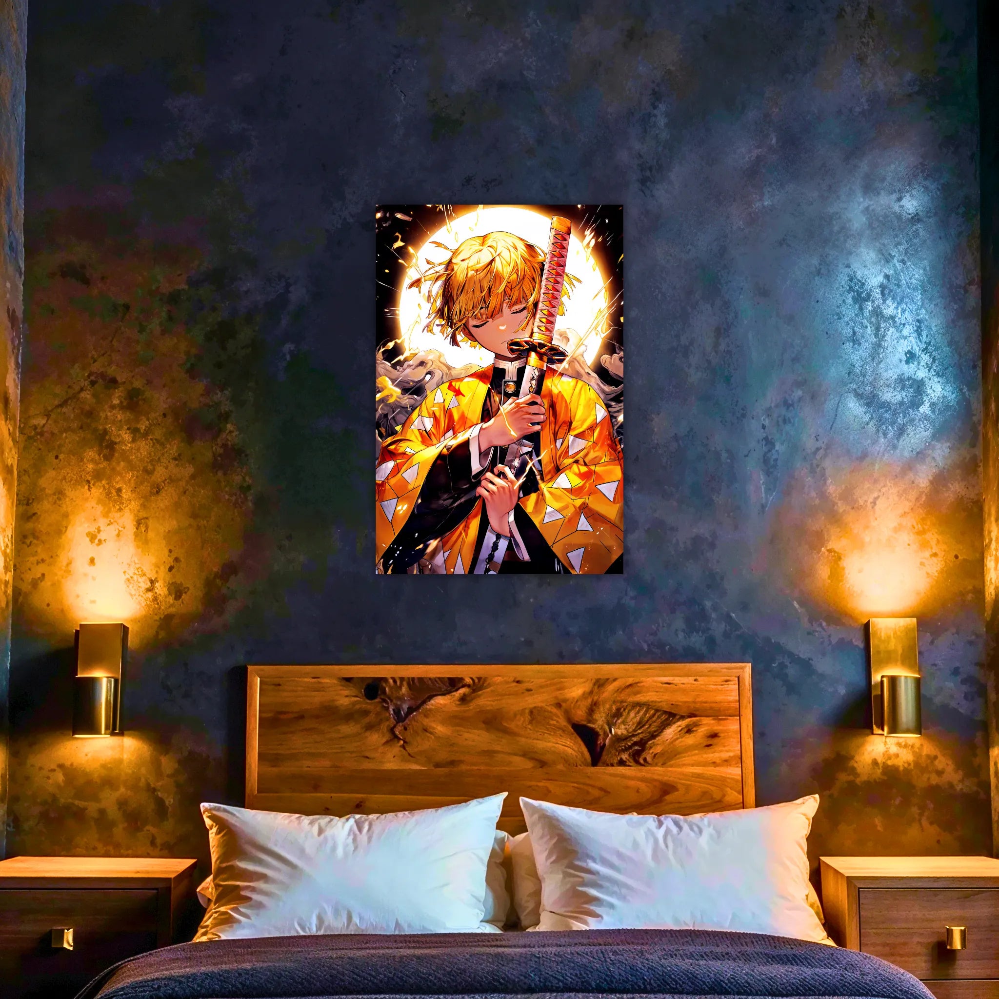 Tableau Zenitsu Qui Dort